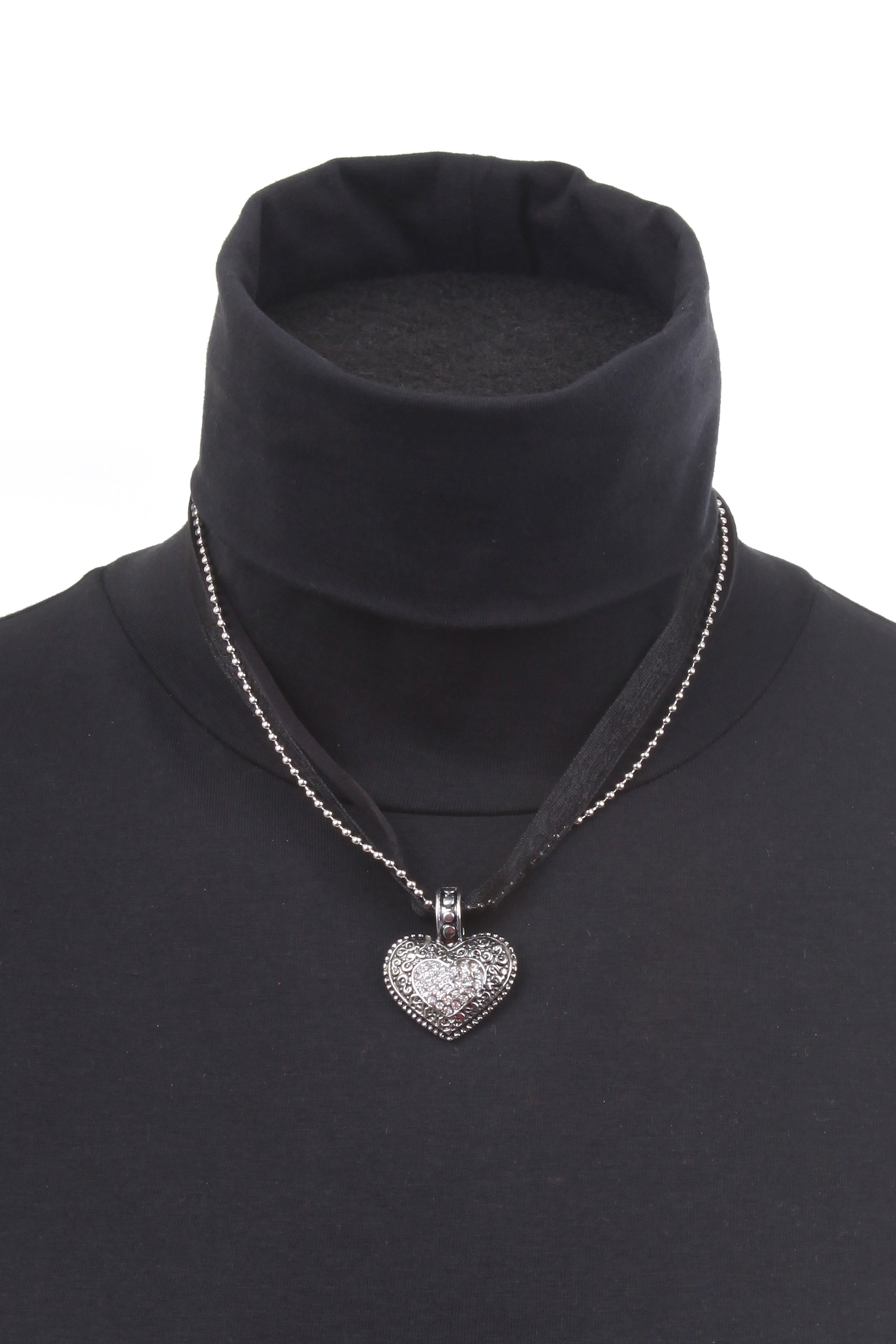 Allgäu Rebell Collier »Lissi«, mit Herzanhänger