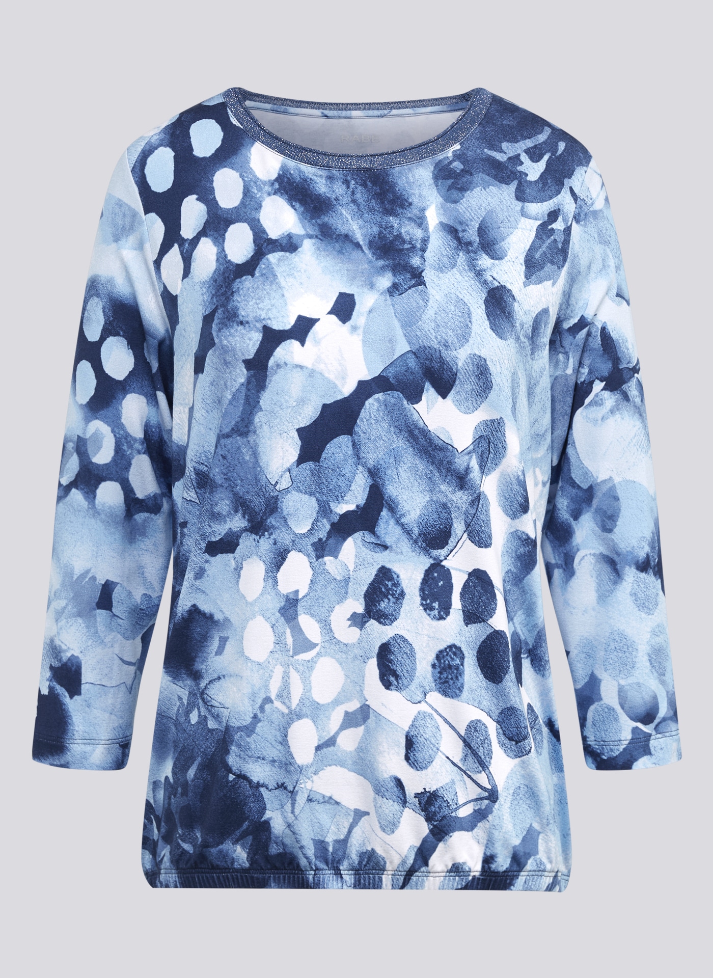 Rabe Print-Shirt »Rabe 3/4-Arm-Shirt mit Aquarell-Muster«