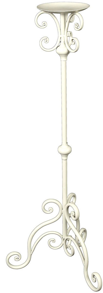 Wandkerzenhalter »Kerzenständer - antikweis 80cm«, (1 St.)