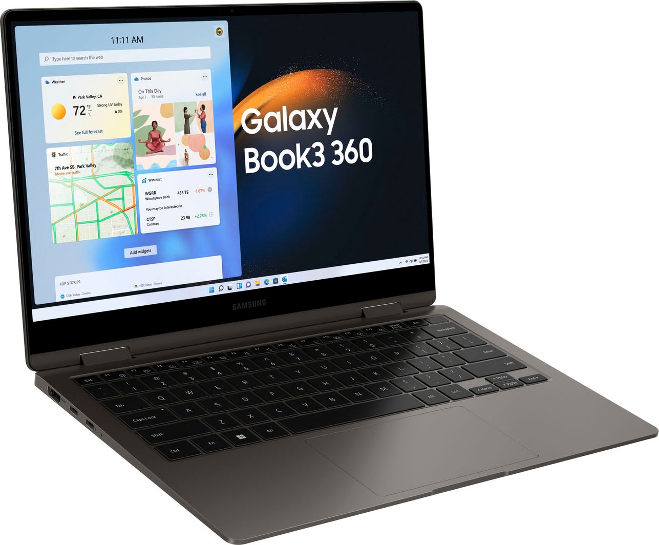 Samsung Notebook »Galaxy Book3 360«, 33,78 cm, / 13,3 Zoll, Intel, Core i5, Iris Xe Graphics, 256 GB SSD