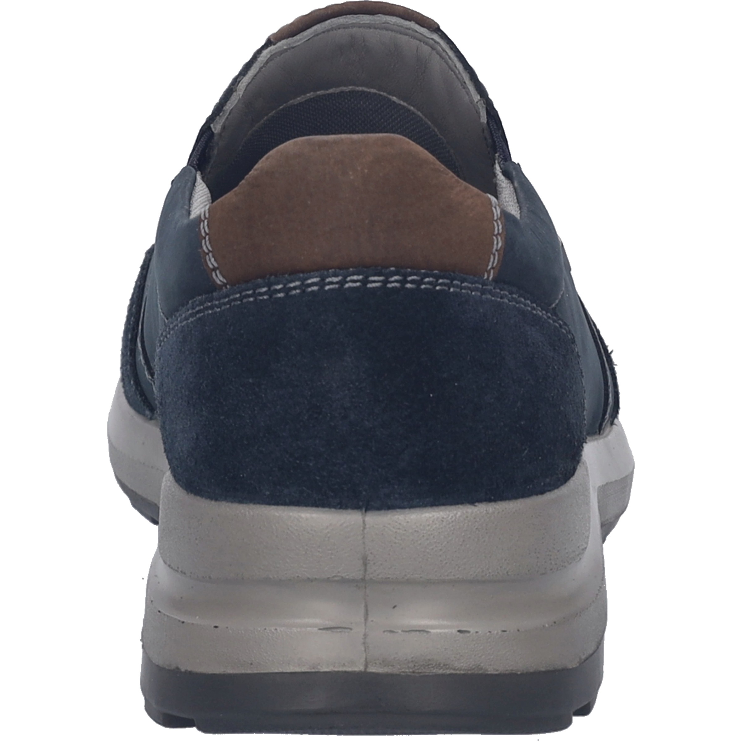 Slipper JOSEF SEIBEL "Marley 52, indigo-kombi", Herren, Gr. 43, blau (indigo, kombi), Obermaterial: 100% Rindsleder Leather cow., Schuhe Slipper 6