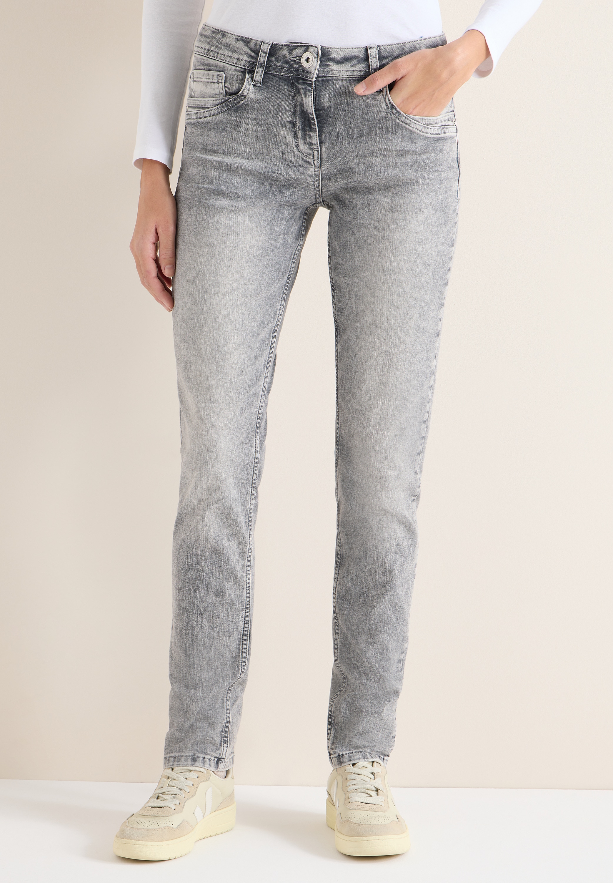 Cecil Straight-Jeans im Denim-Style günstig online kaufen