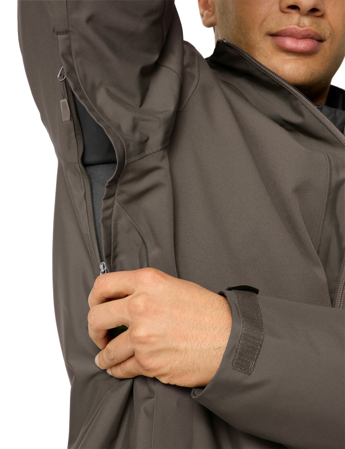 VAUDE 3-in-1-Funktionsjacke winddicht, wasserdicht, atmungsaktiv, wärmend