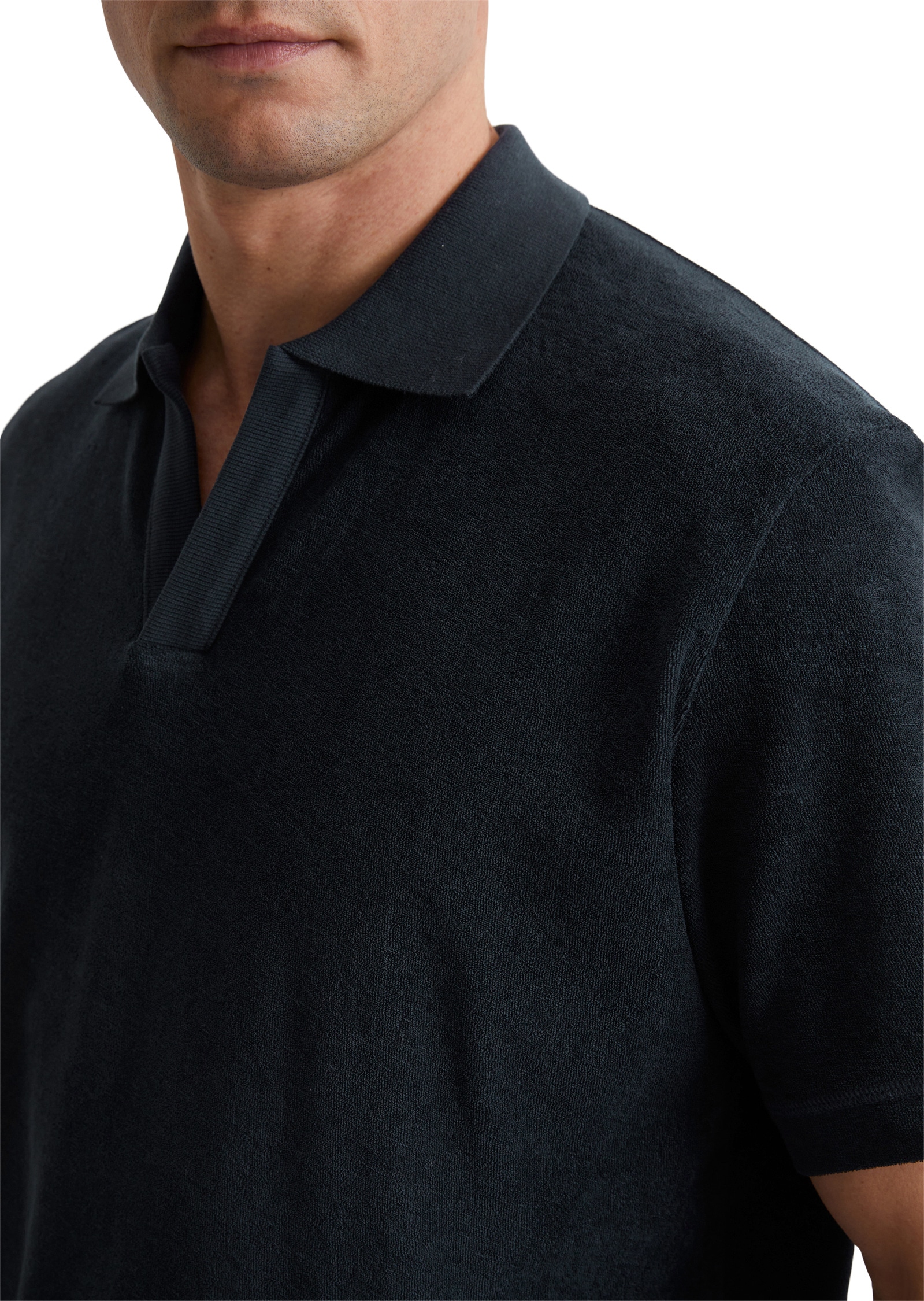 Marc O'Polo Poloshirt »aus Bio-Baumwoll-Frottee«