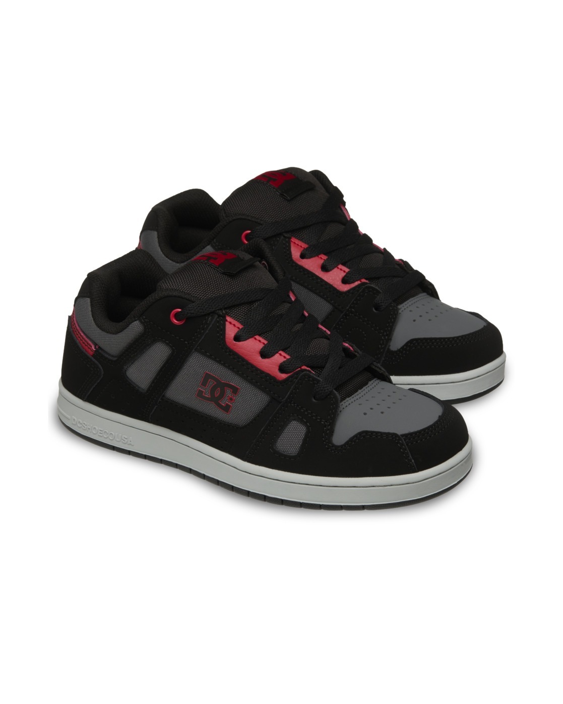 DC SHOES Jungen Sneaker "Stag", Gr. 6, schwarz, Obermaterial: LEDER (KUH) / FUTTER: TEXTIL / AUSSENSOHLE: GUMMI., Schuhe