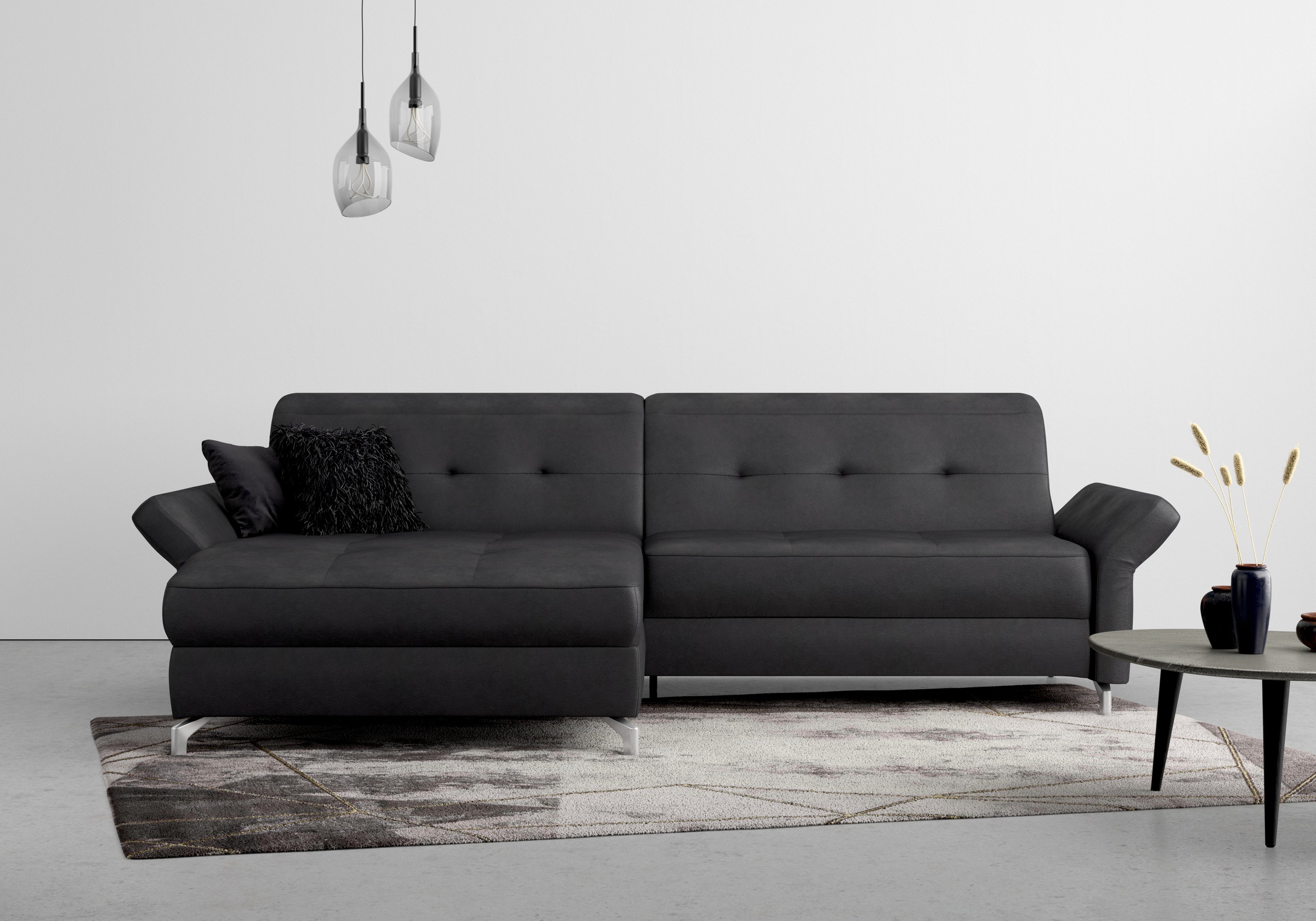 Home affaire "Maredo L-Form" Federkern, wahlweise auch mit Kopfteil- und Ar günstig online kaufen