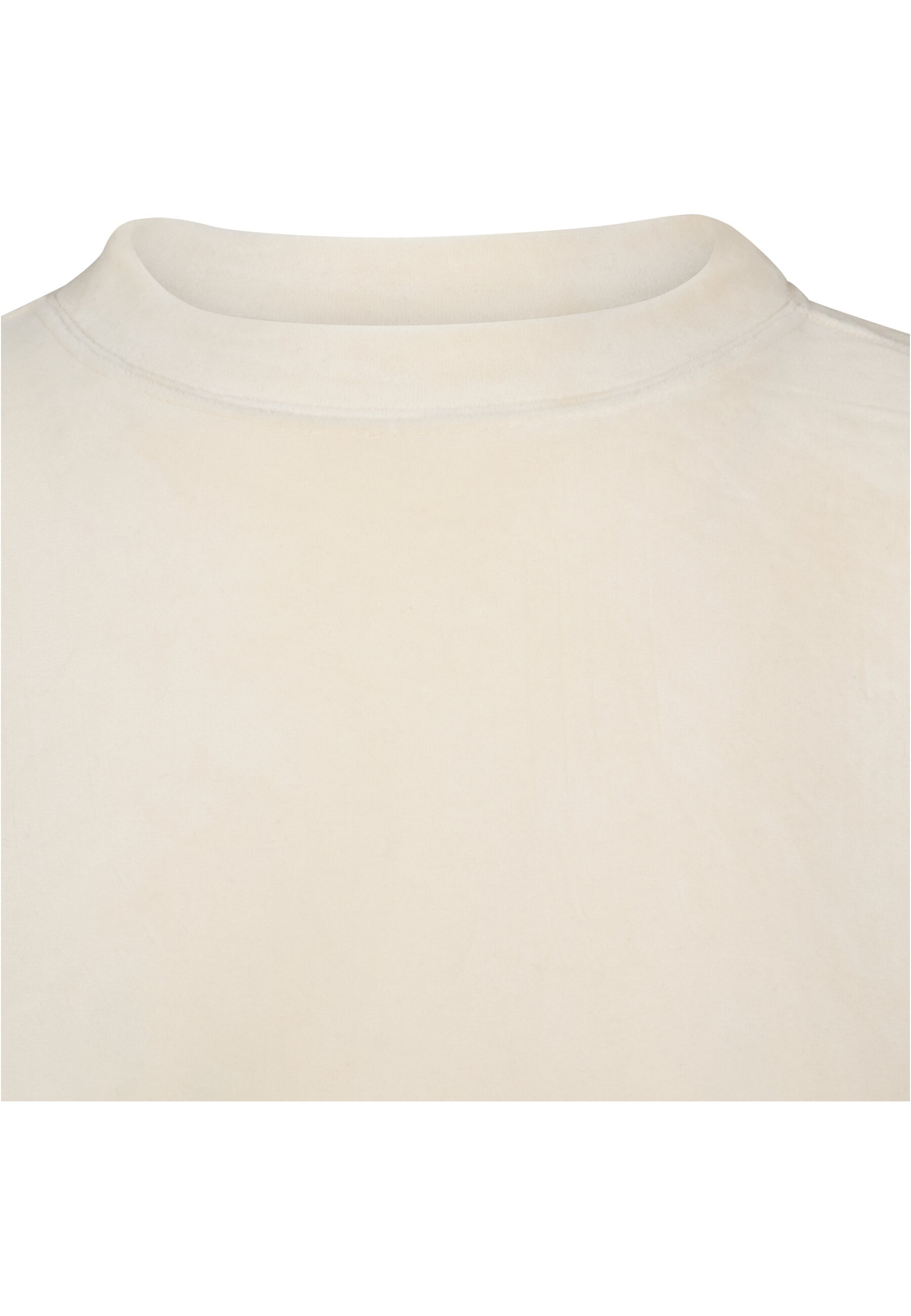 URBAN CLASSICS Sweatshirt »Urban Classics Damen Ladies Oversized Velvet Crew«, (1 tlg.)