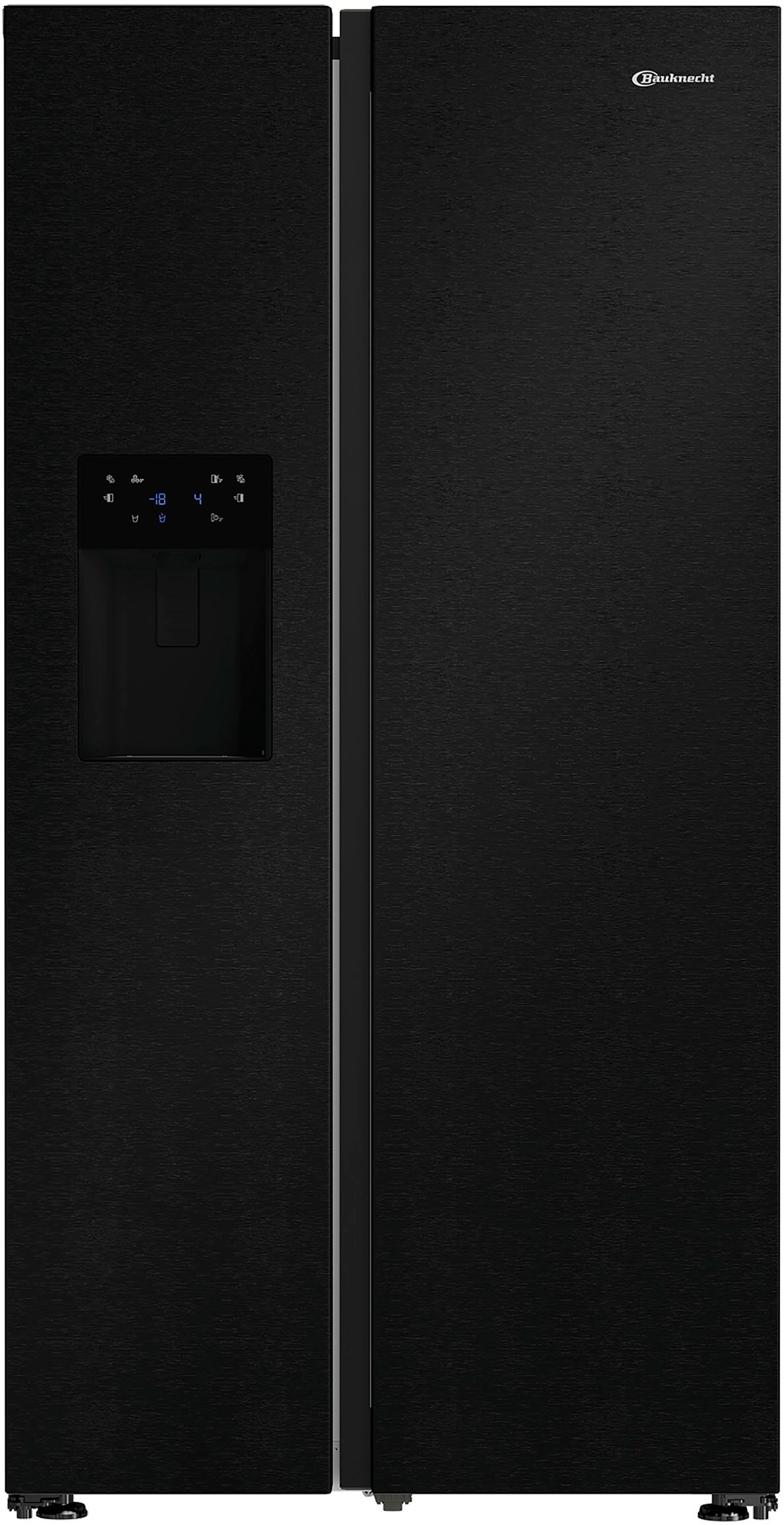 BAUKNECHT Side-by-Side "SBS IW E90 Black" 179 cm hoch 91 cm breit günstig online kaufen
