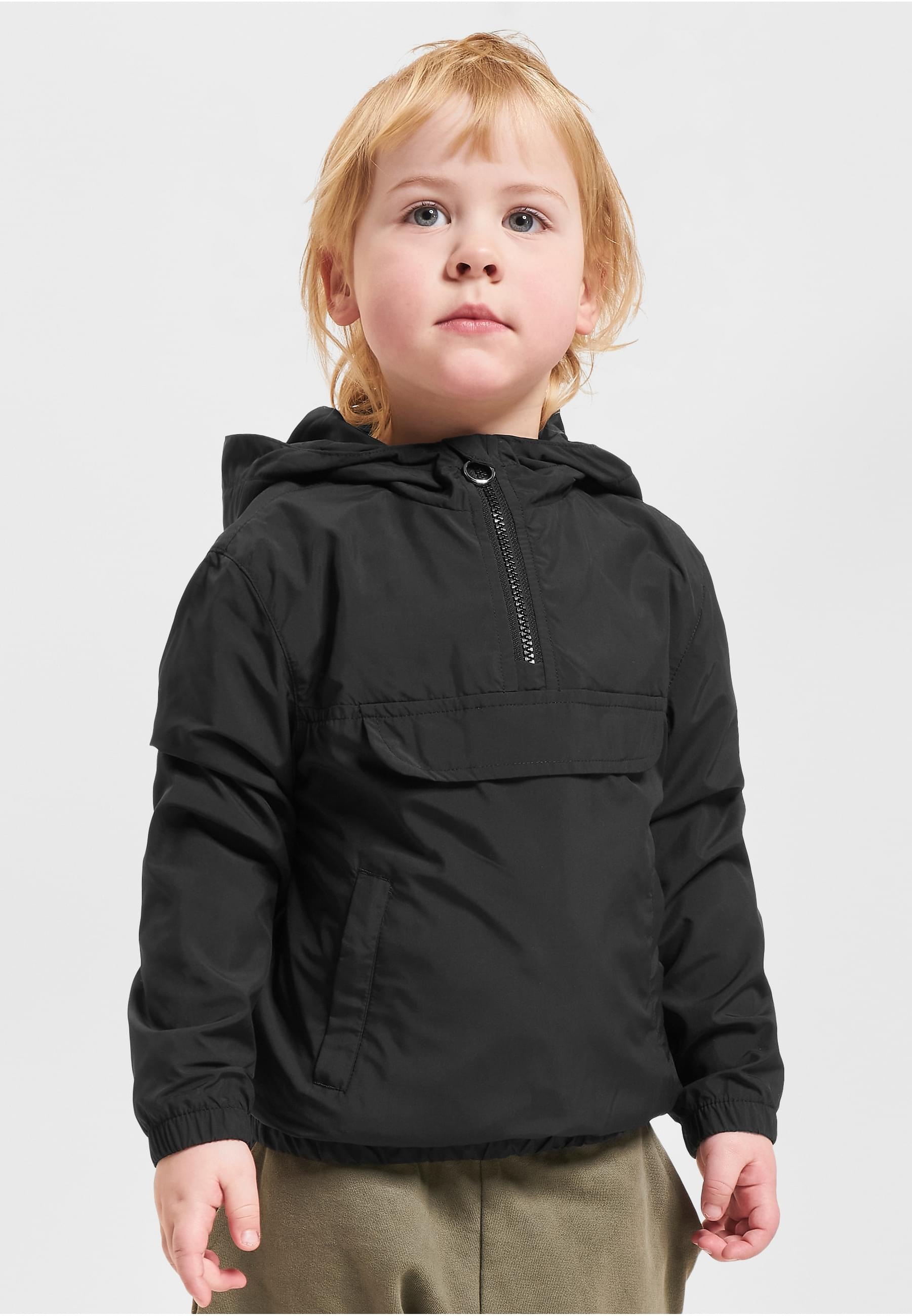 URBAN CLASSICS Allwetterjacke »Urban Classics Damen Girls Basic Pullover Jacket«, (1 St.), mit Kapuze