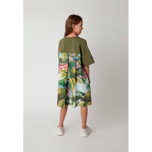 Gulliver Jerseykleid, mit modischem Blumen-Print für bestellen | BAUR