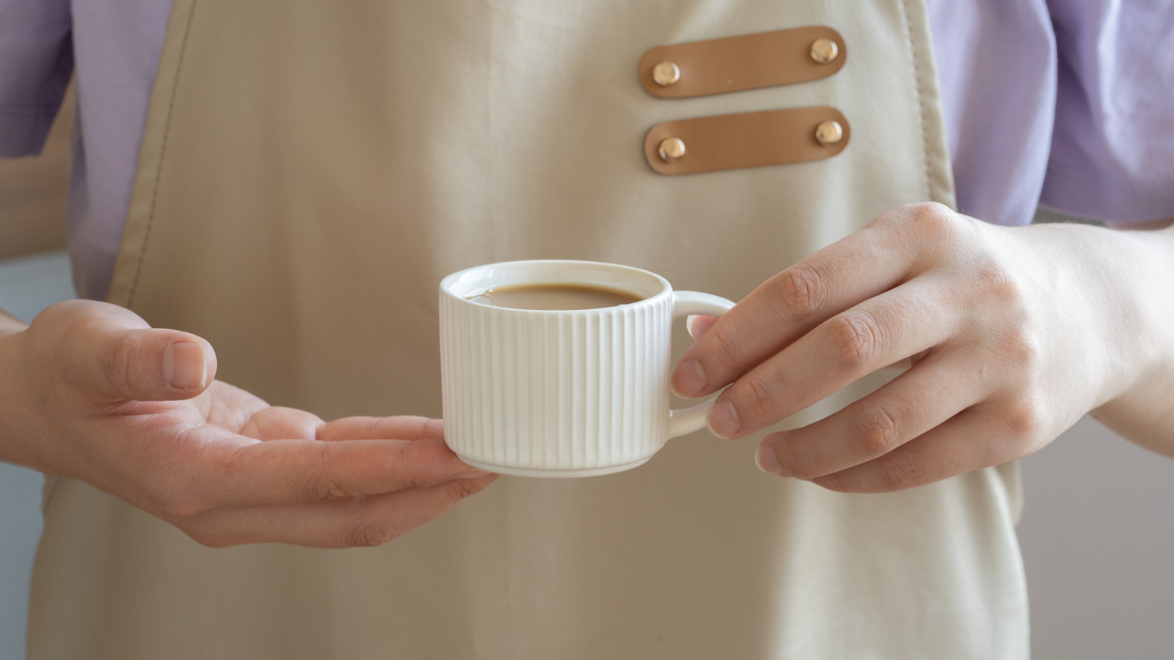 OTTO home Espressotasse "Ylvii, 12er Set, bestehend aus 6 Tassen + 6 Untertassen" für 6 Personen, spülmaschinenfest und mikrowellengeeignet, 90 ml