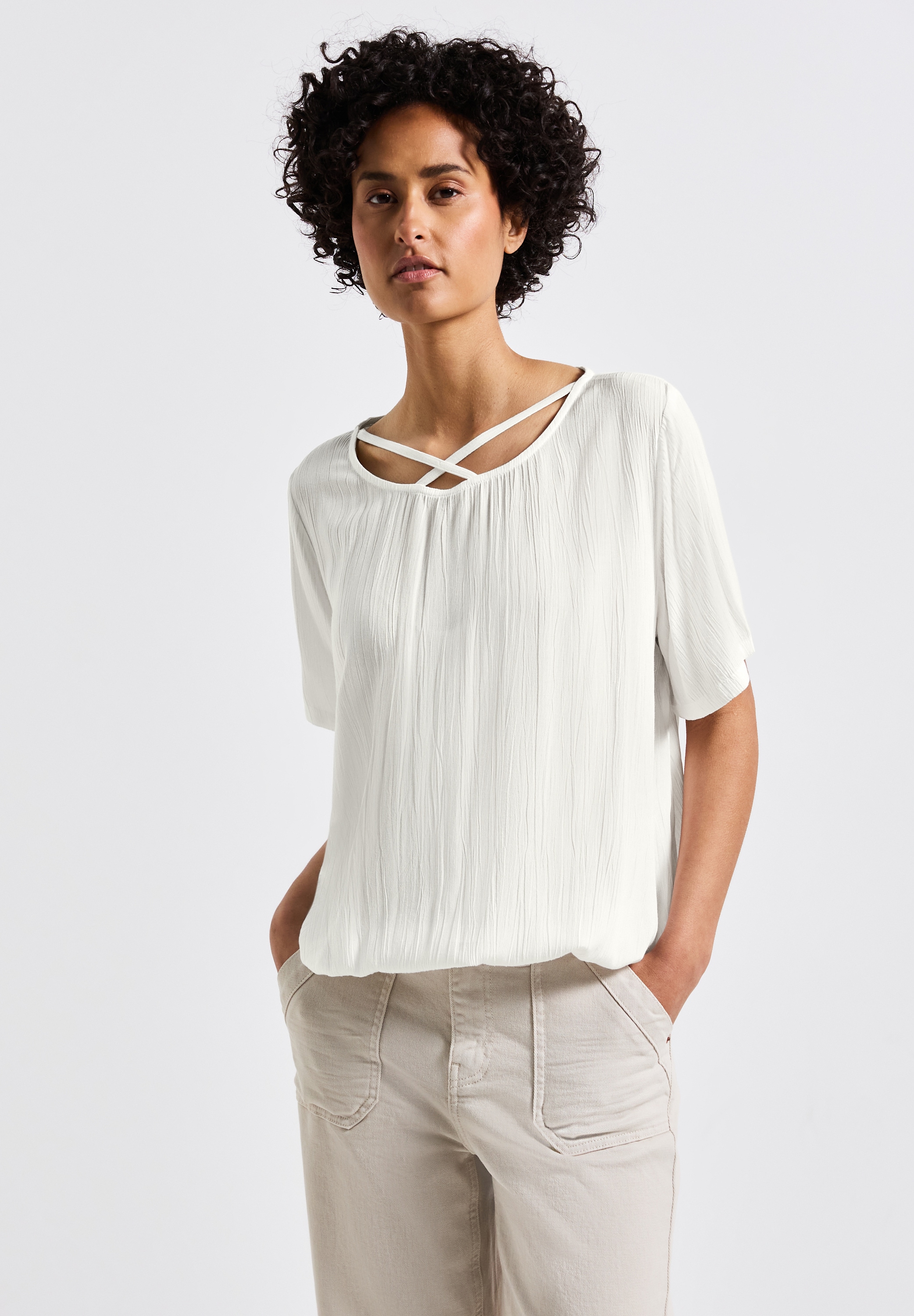 STREET ONE Shirtbluse, aus softer Viskose günstig online kaufen