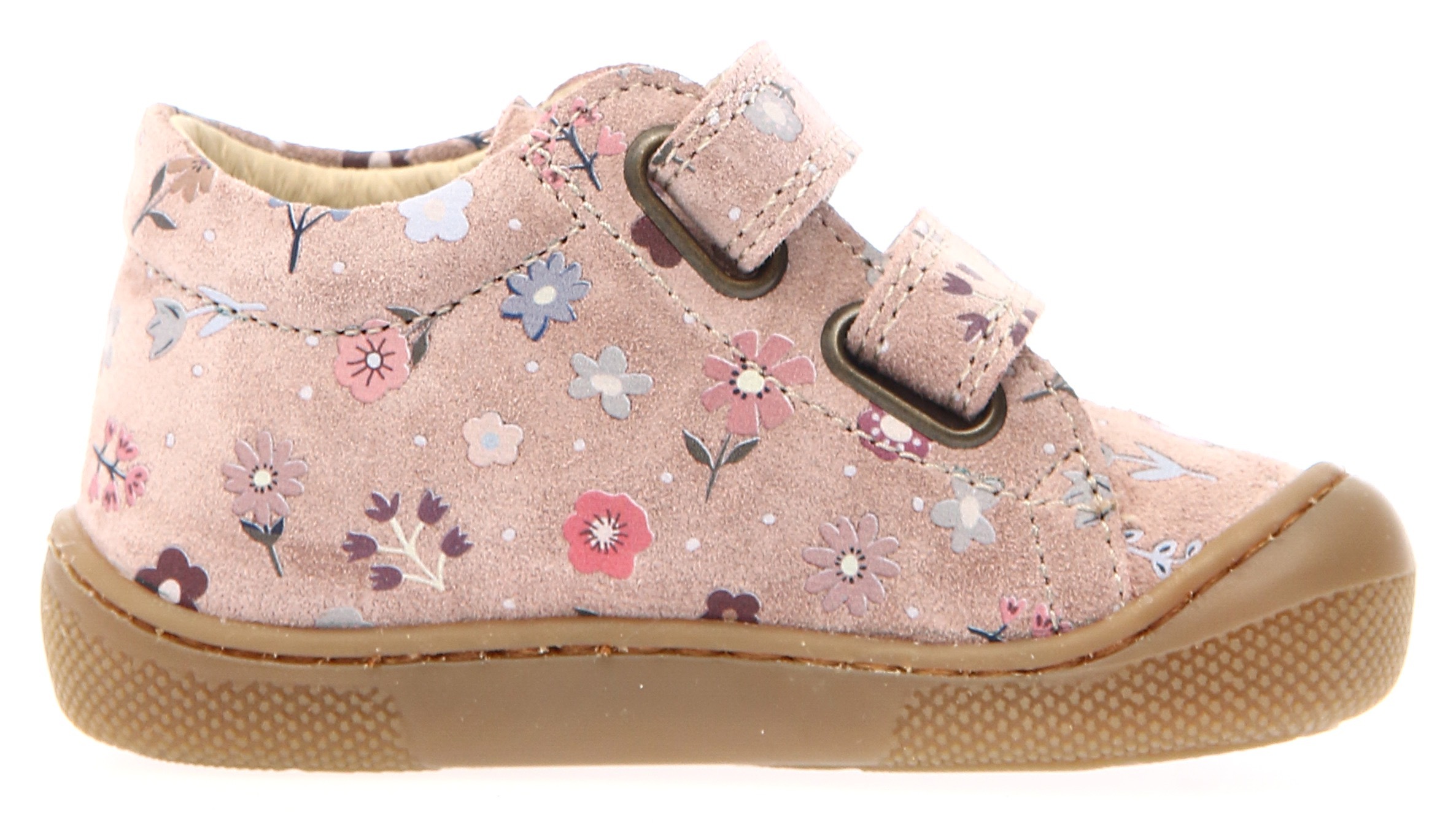Naturino Lauflernschuh »Amur«, Barfußschuh, Klettschuh mit Blumenprint, Größenschablone zum Download