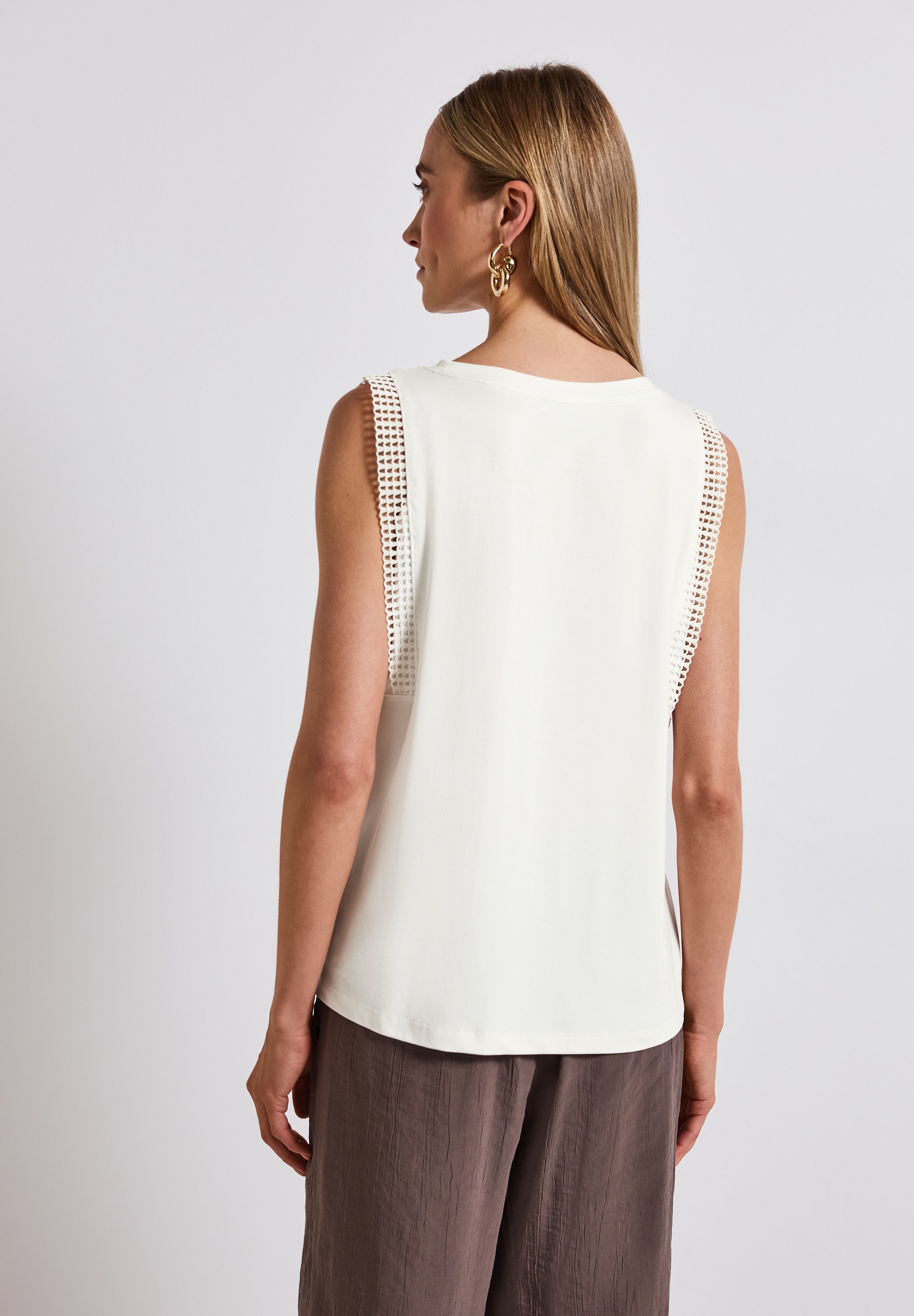 STREET ONE Tanktop, aus stretchigem Viskosematerial
