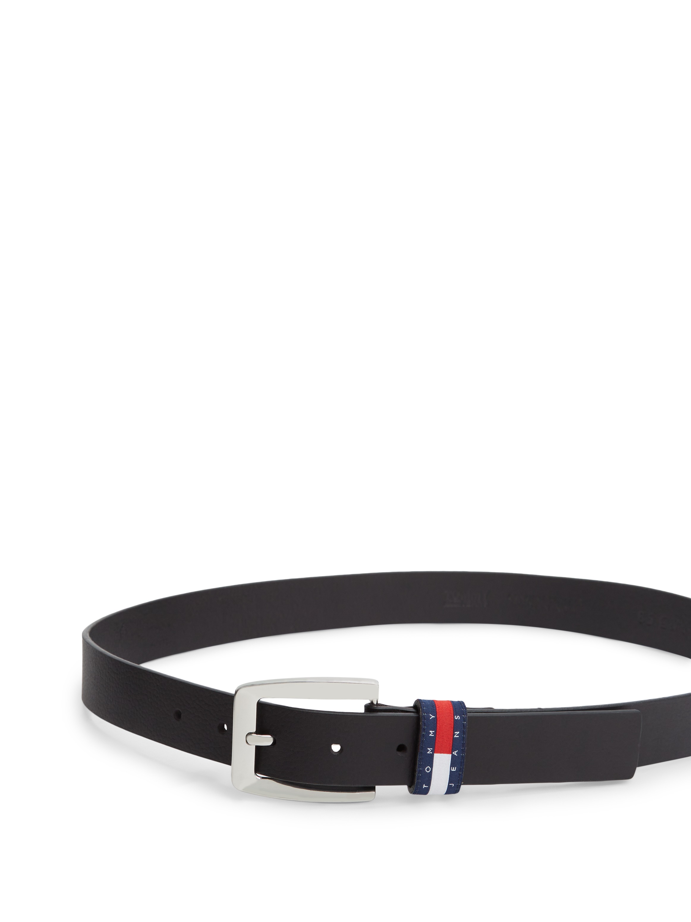 Thumbnail - Tommy Jeans Ledergürtel "TJW BOLD FLAG" Breite 3 cm