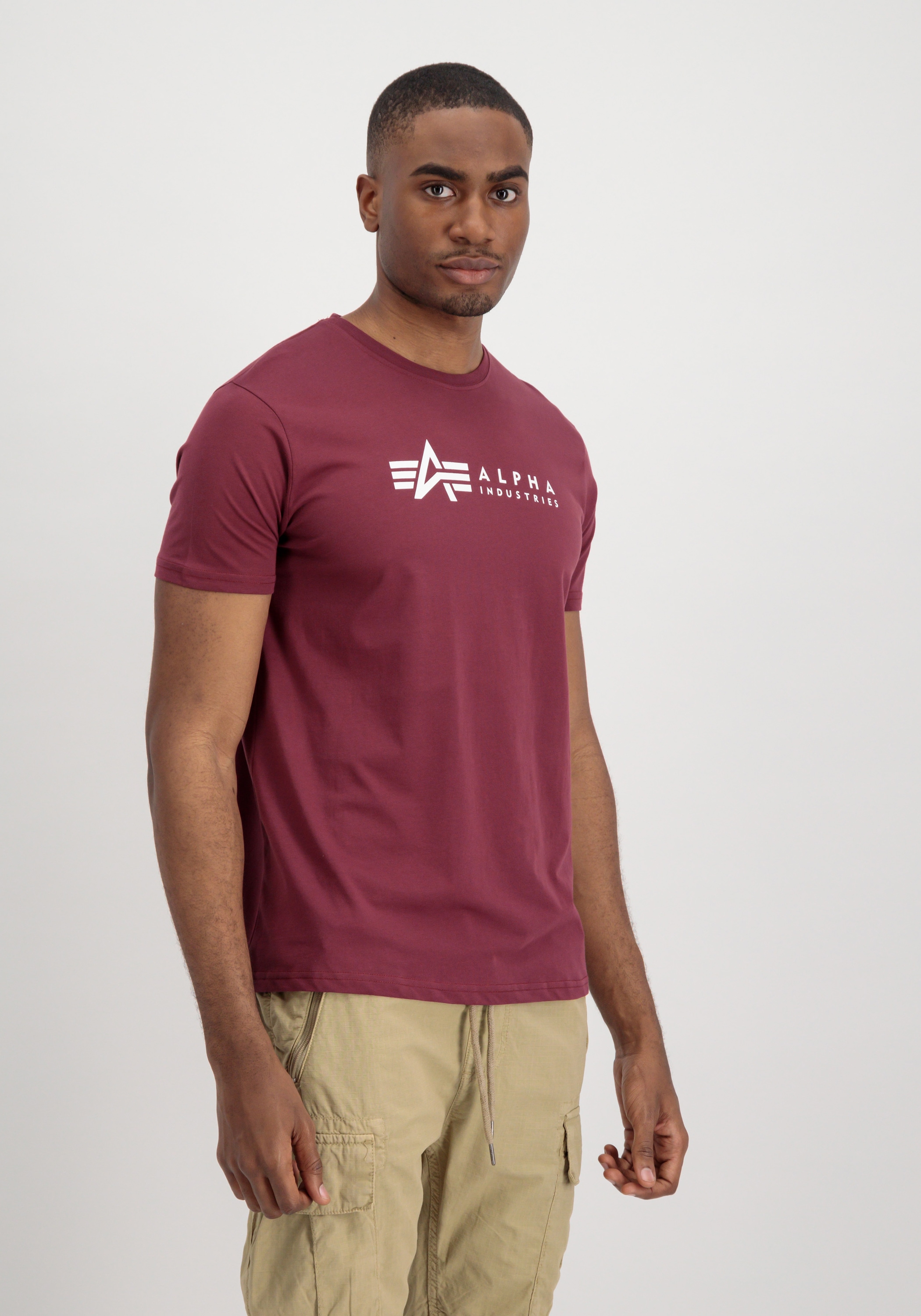 Alpha Industries T-Shirt »Alpha Industries Men - T-Shirts Alpha Label T 2 Pack«