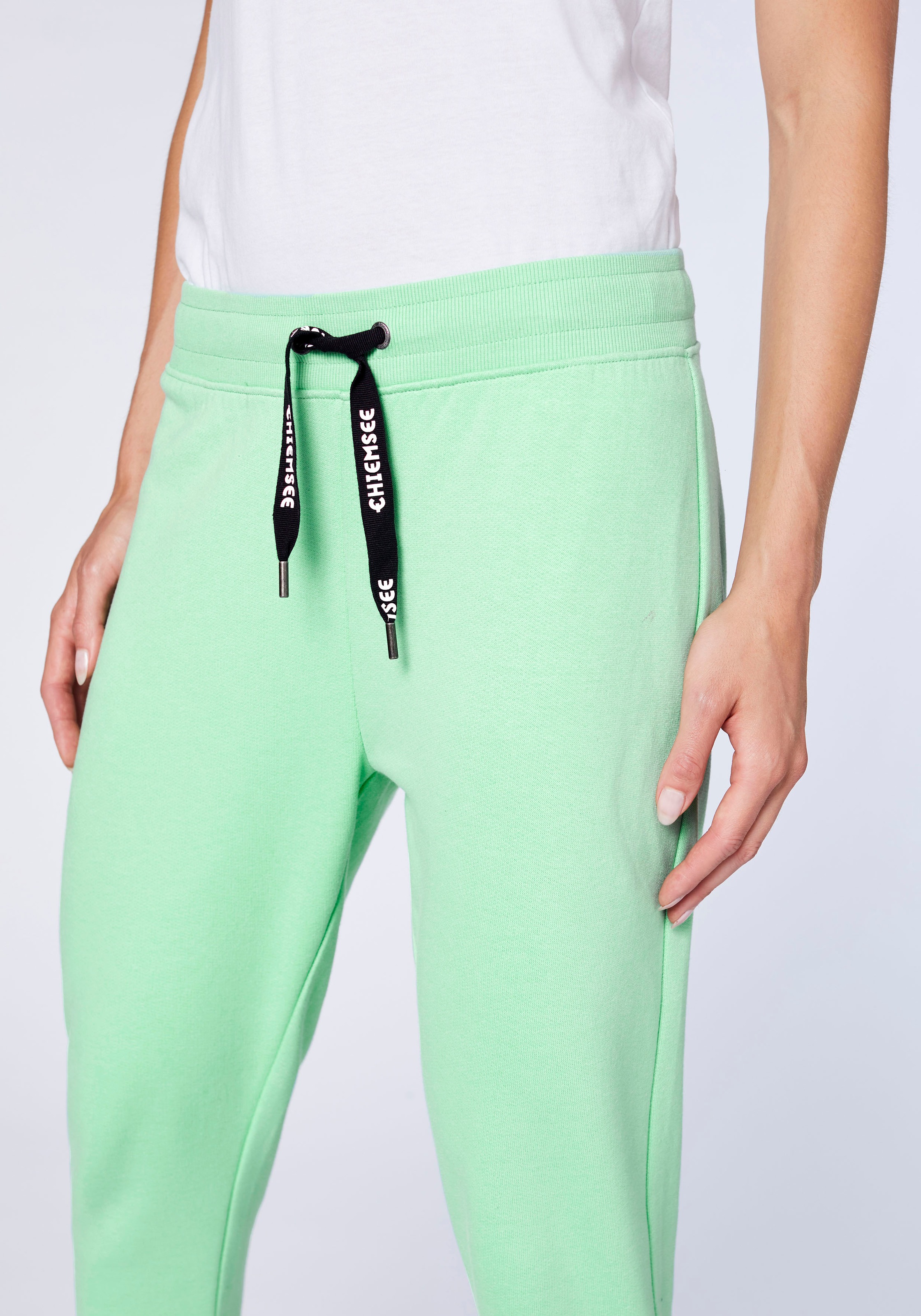 Sweathose CHIEMSEE, Damen, Gr. XXXL(46), Normalgrößen, neptune grün, 60% Baumwolle, 40% Polyester, Hosen Sweathose 2