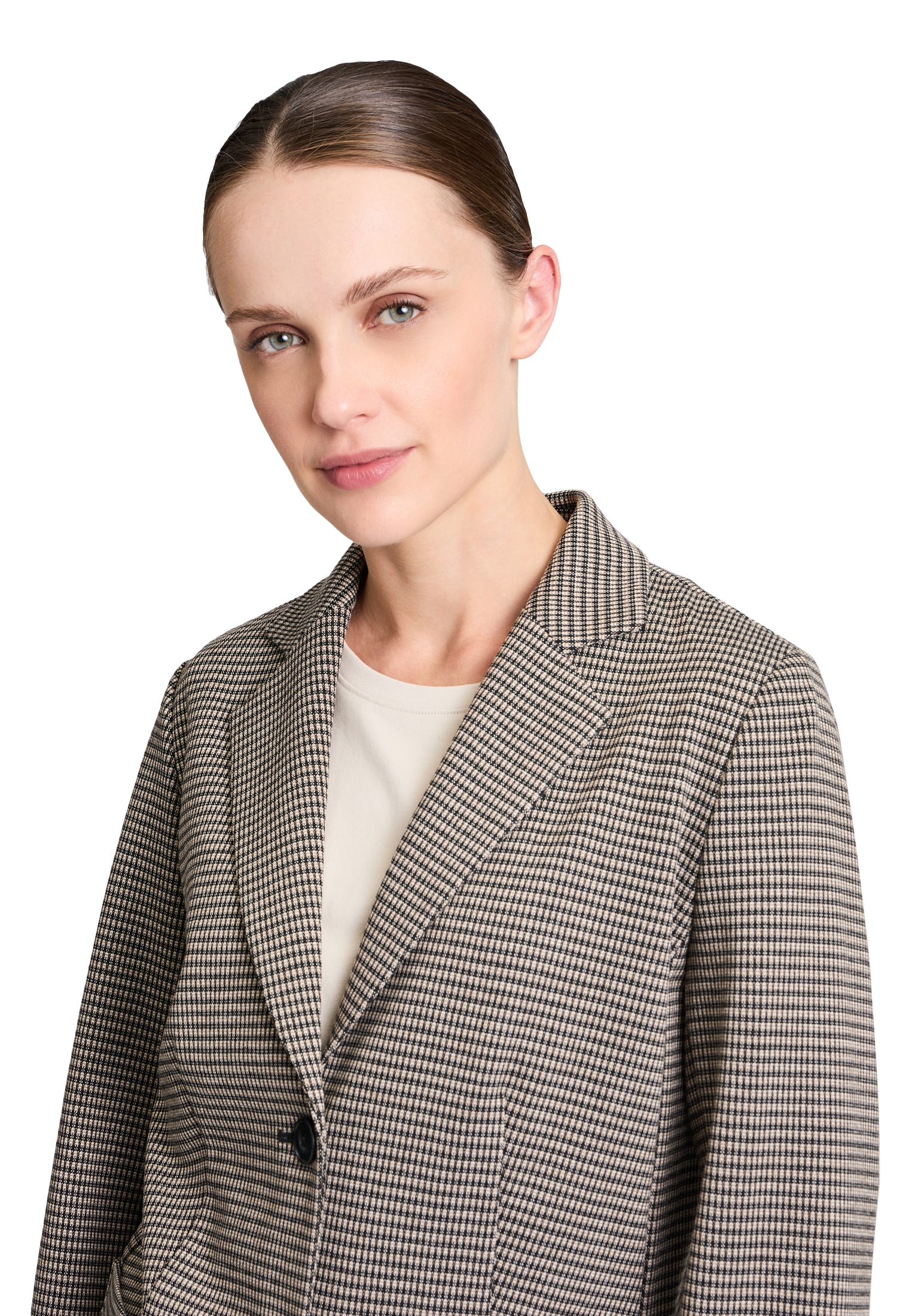 Betty&Co Kurzblazer »Betty & Co Damen Kurzblazer langarm«, Stretch