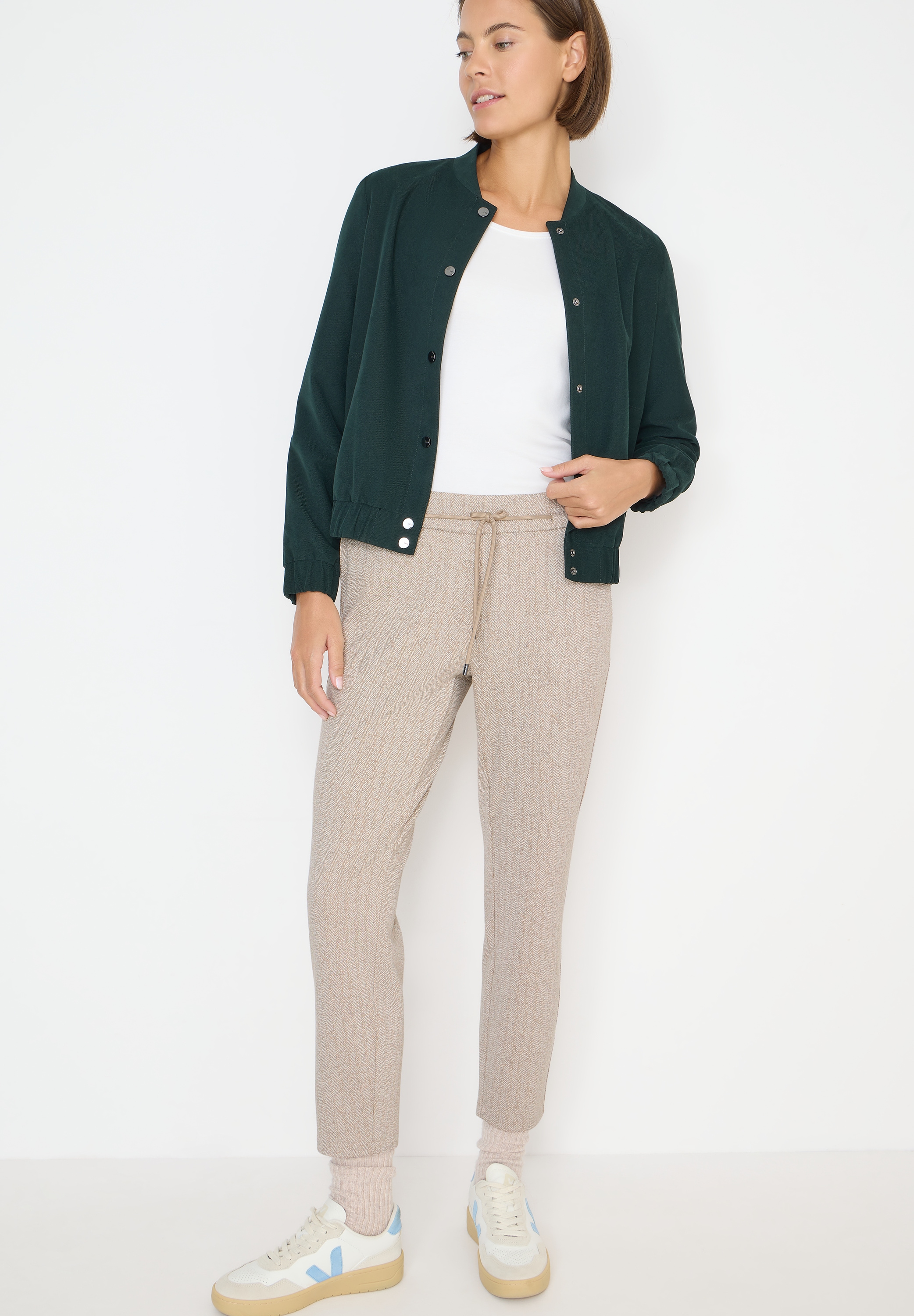 Cecil Schlupfhose »Style Tracey«  mir feinem Streifenmuster und elastischem Bund mit Tunnelzug