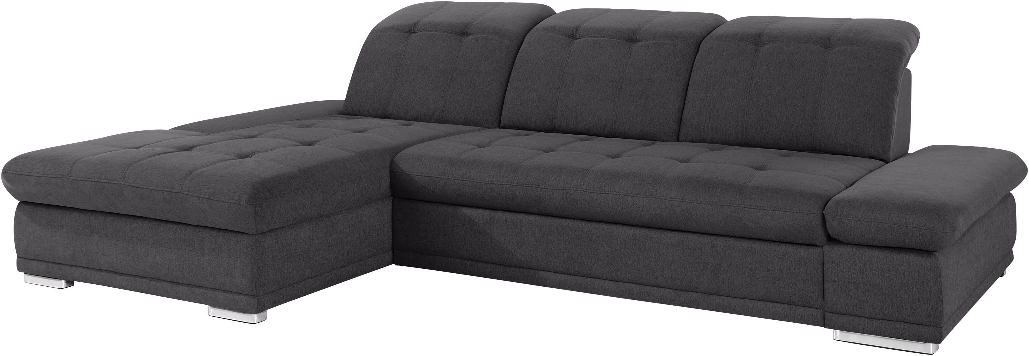 Thumbnail - COTTA Ecksofa "Holiday L-Form mit Sitztiefen-, Armteil- und Kopfteilverstellung" wahlweise mit Bettfunktion & Bettkasten