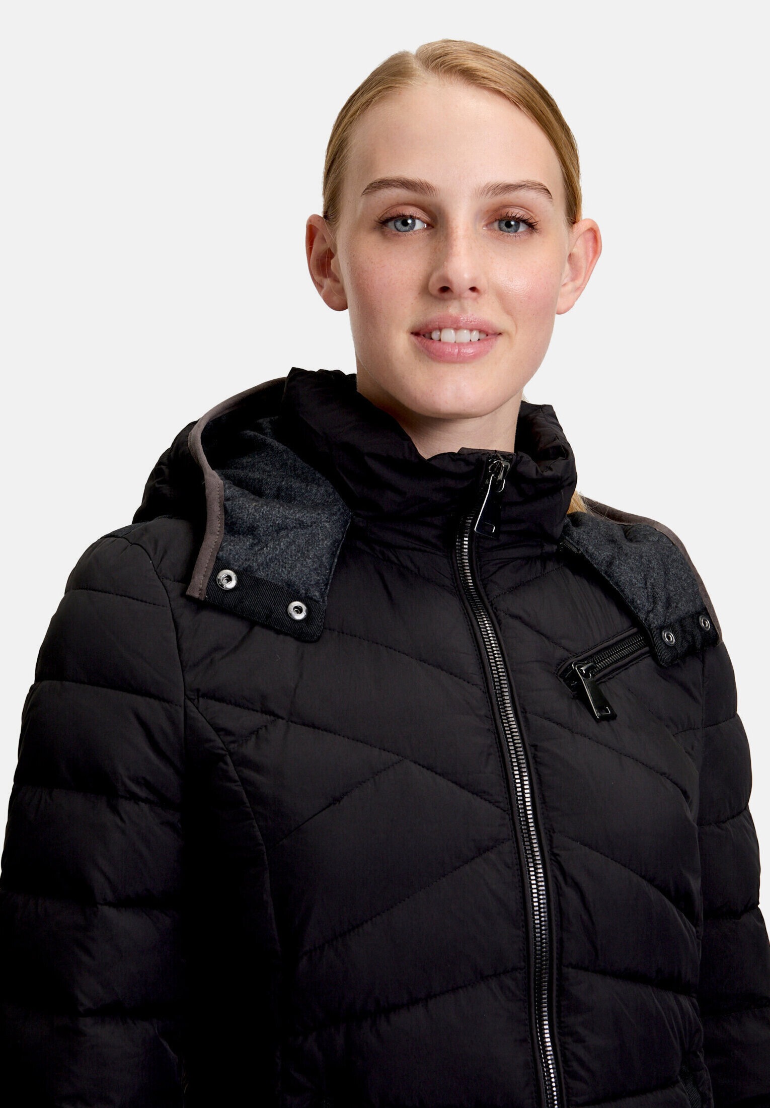 Gil Bret Steppjacke »Damen mit abnehmbarer Kapuze« mit Kapuze
