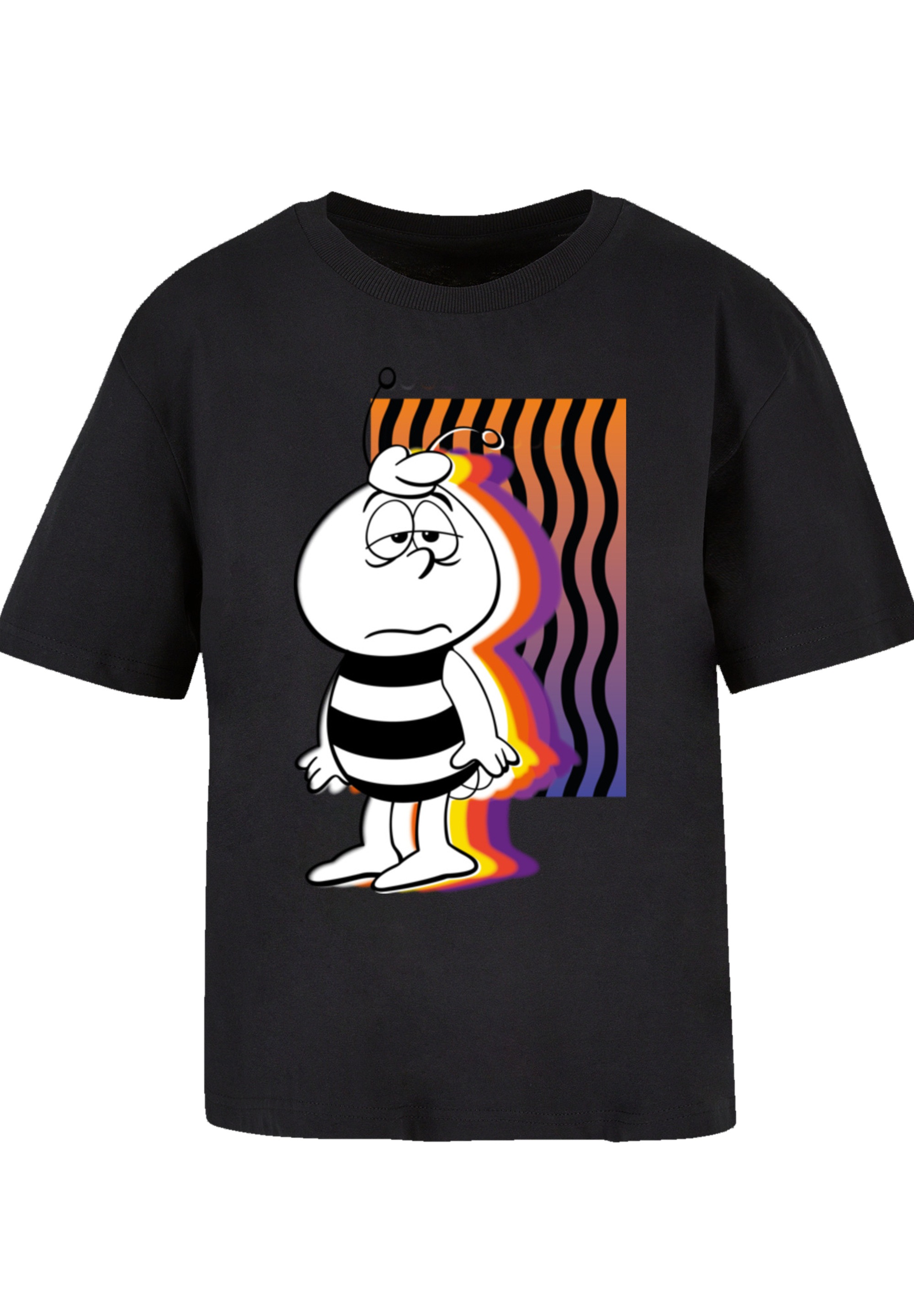 F4NT4STIC T-Shirt »Die Biene Maja Willi Waves Heroes of Childhood«, Nostalgie, Retro, Heroes of Childhood