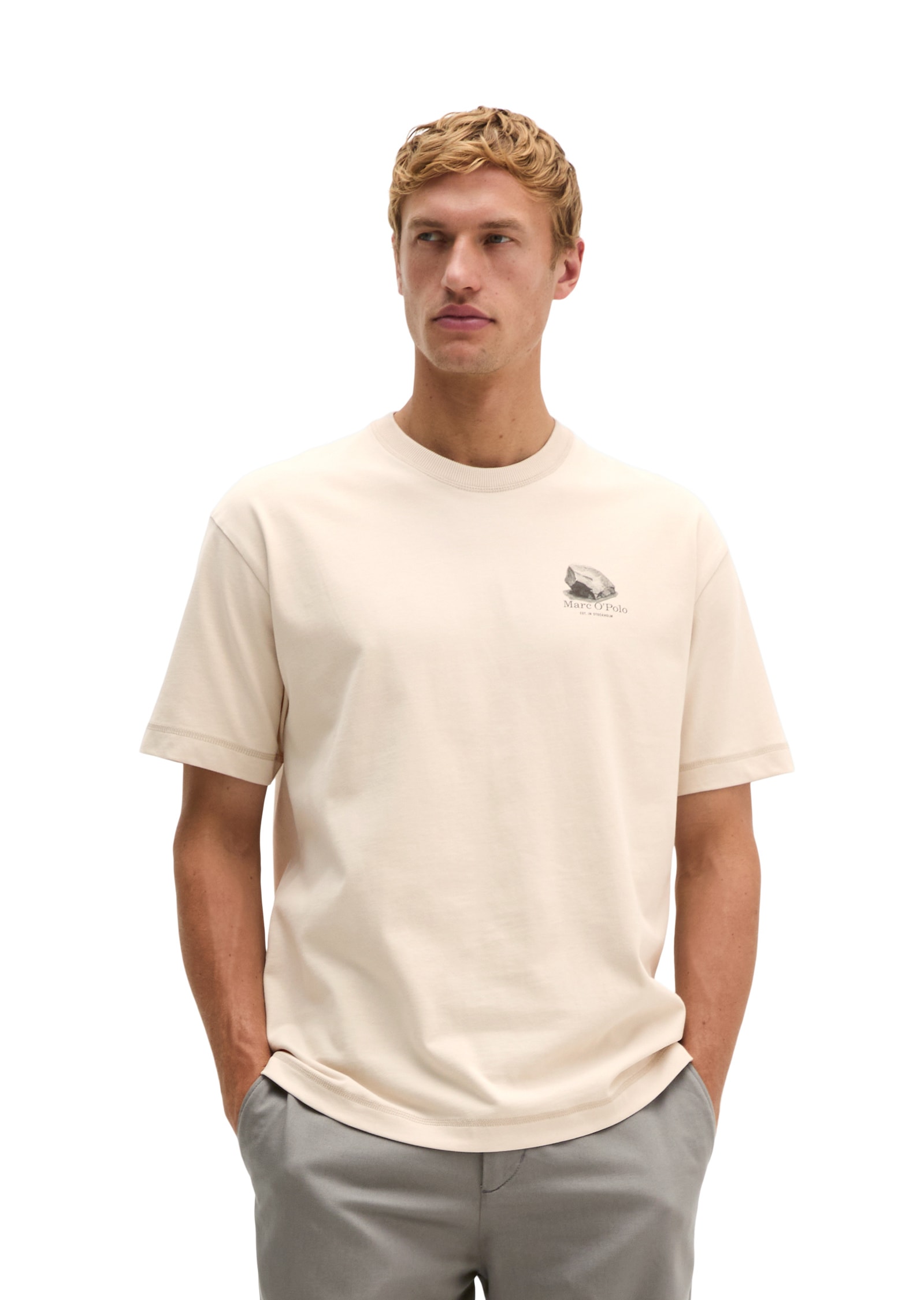 Marc OPolo T-Shirt "mit großem Rückenprint"