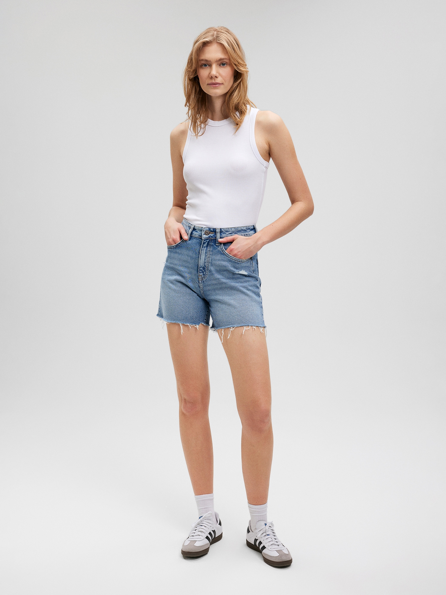Mavi Shorts »MILLIE«, Denim Shorts