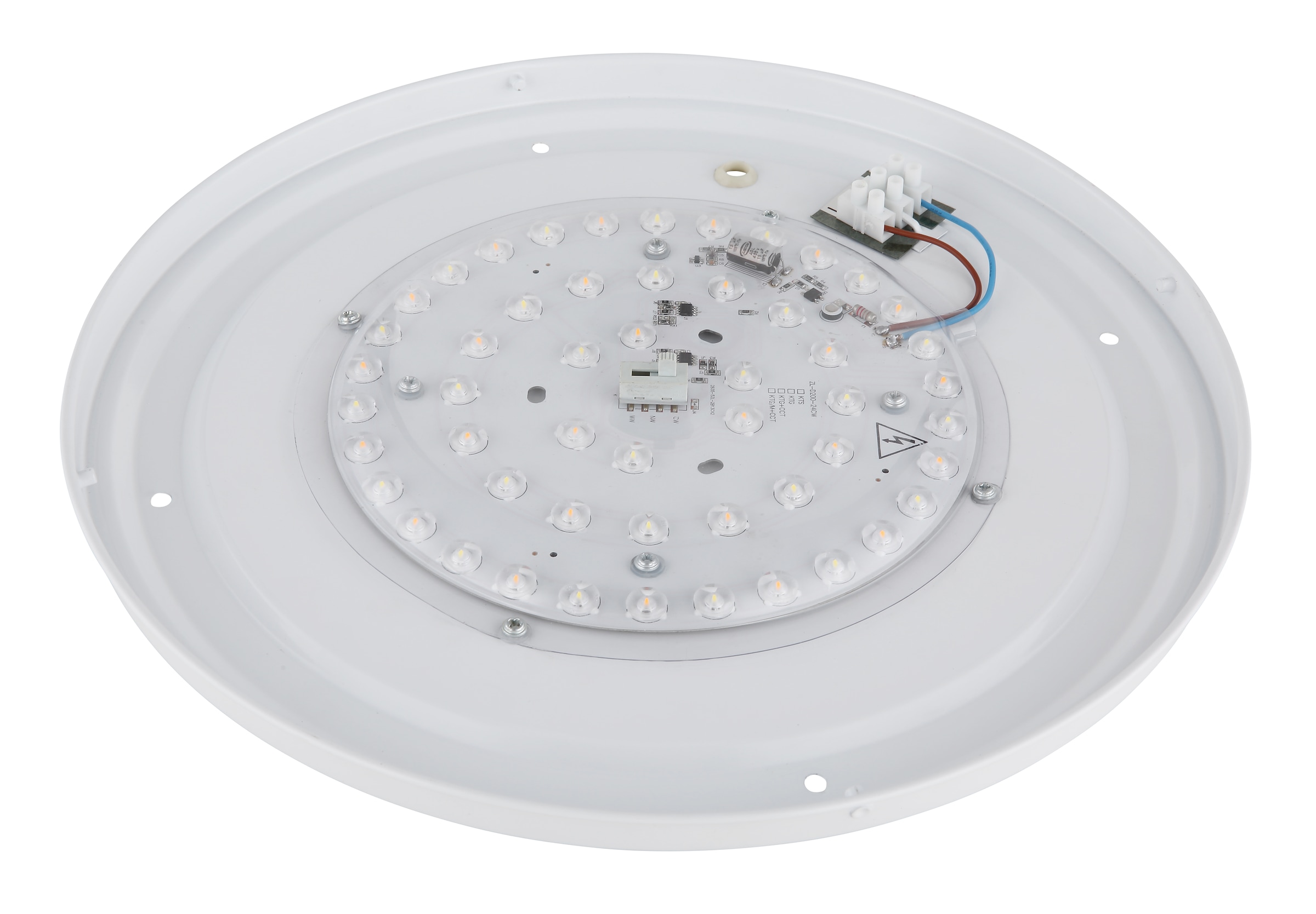 GLOBO LIGHTING LED Deckenleuchte »FLORDELIS«, Leuchtmittel LED-Modul | LED fest integriert, Deckenlampe/rund/Wohnzimmer/Schlafzimmer/elegant