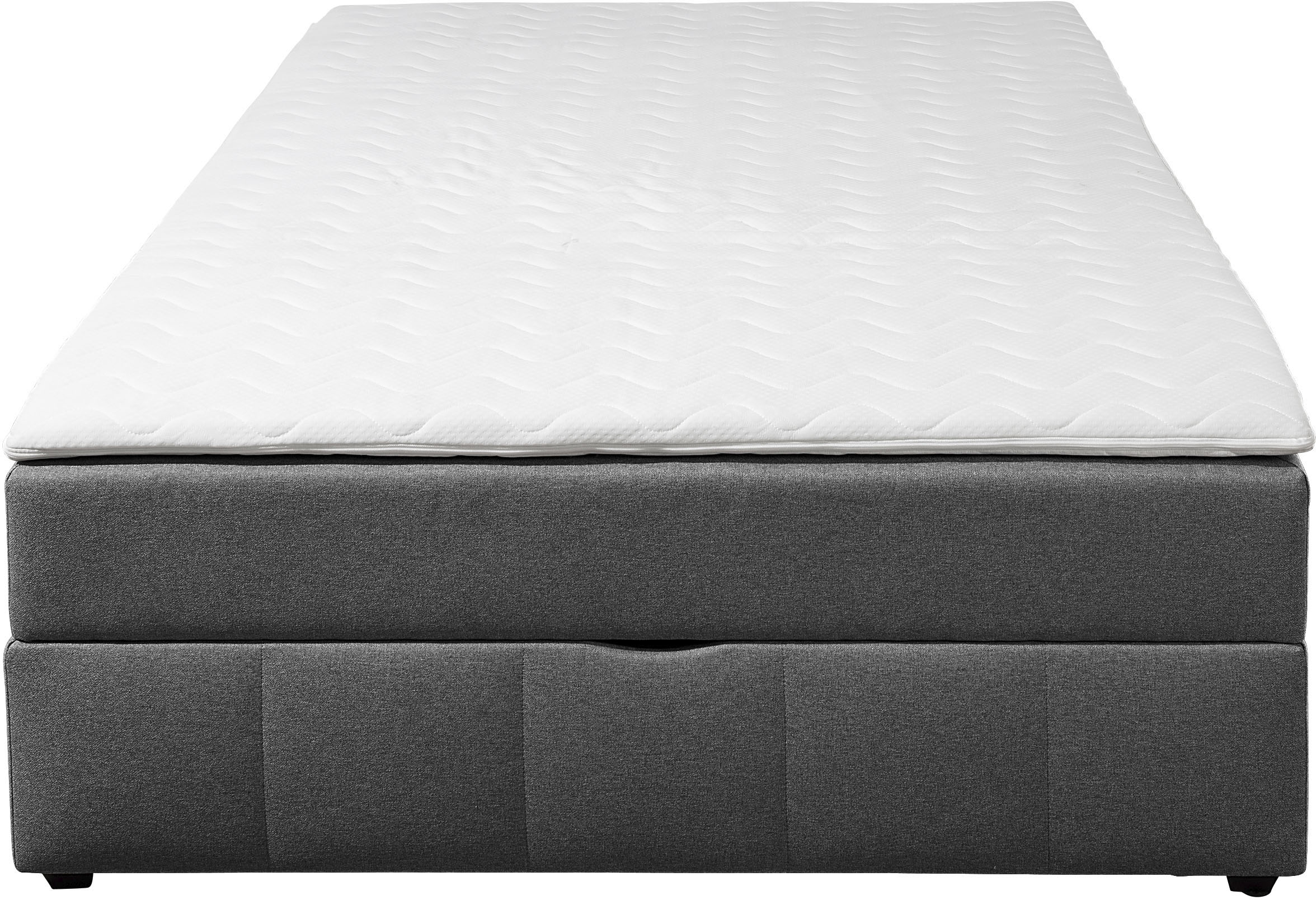 Thumbnail - Home affaire Boxbett "Niemes inkl. Bettkasten und Topper, auch in Überlänge erhältlich" Boxbett ohne Kopfteil, inkl. Top...