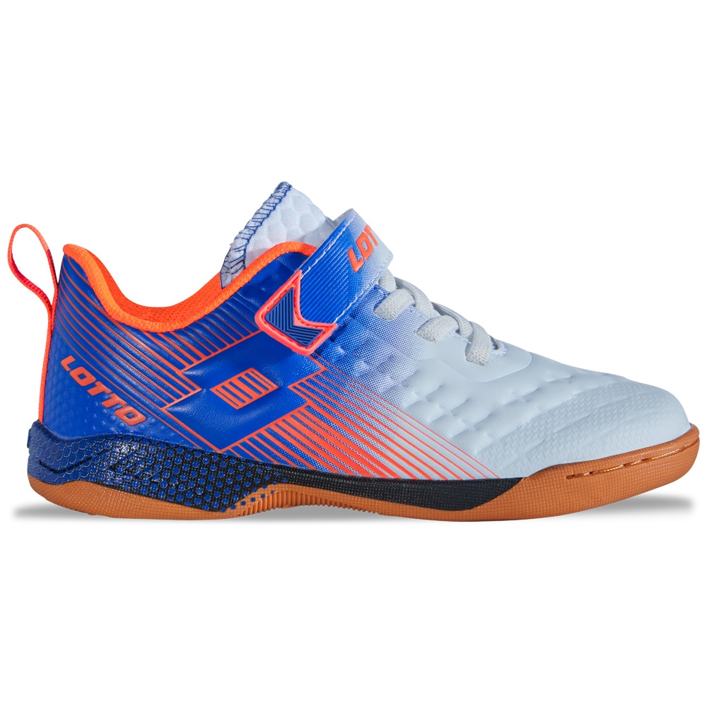 Lotto Shoota Indoor Shoes Girls White-Blue 28