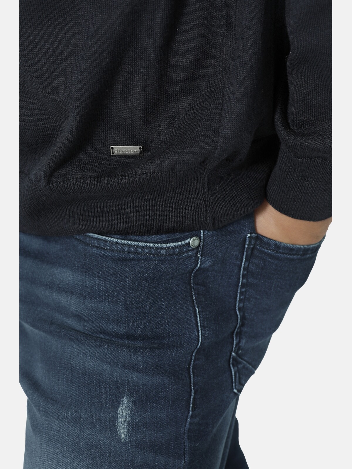 Babista Rundhalspullover »Pullover VELLIANO«