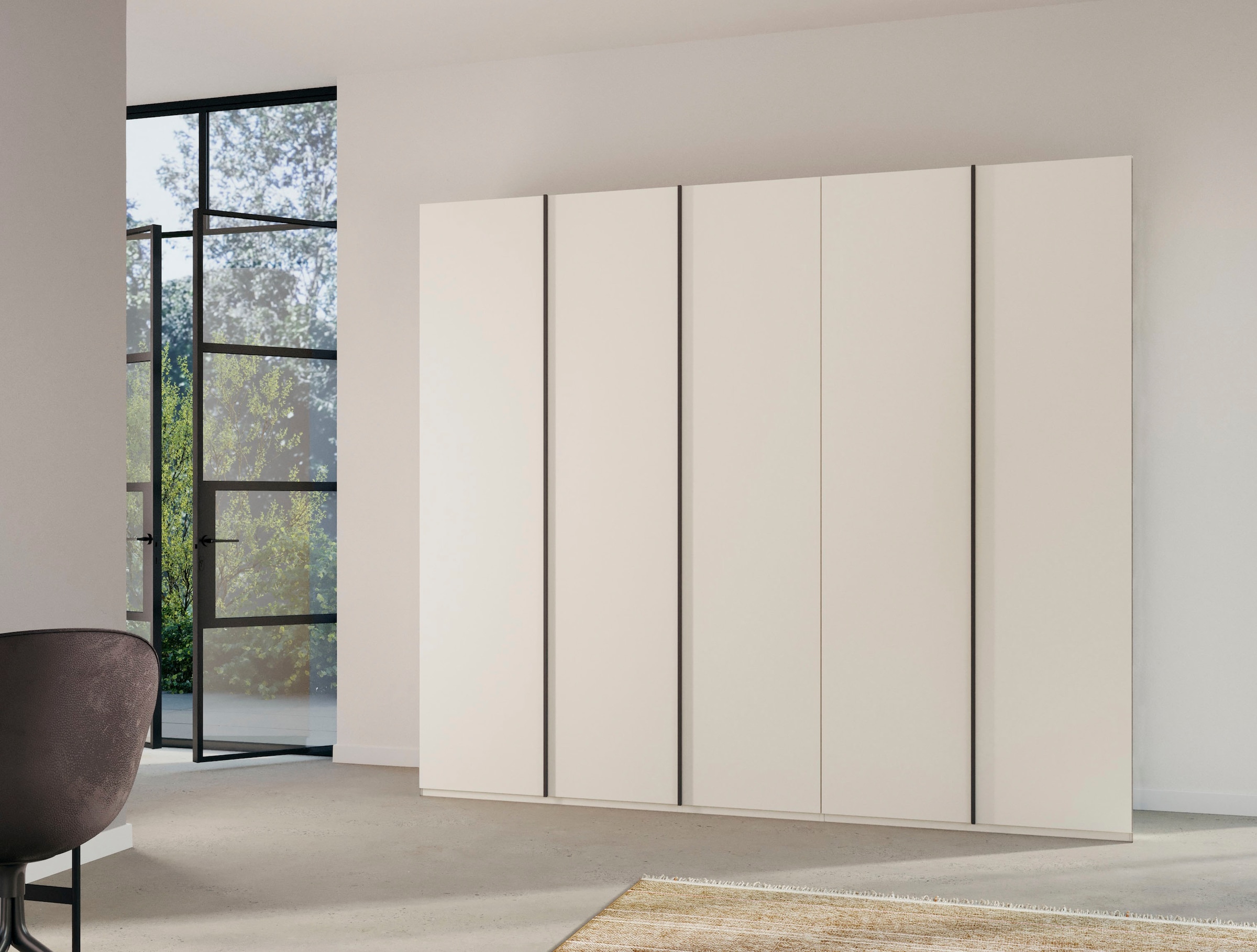 rauch Drehtürenschrank »Skat Meridian«, inkl. Innenspiegel und 4 Innenschubladen