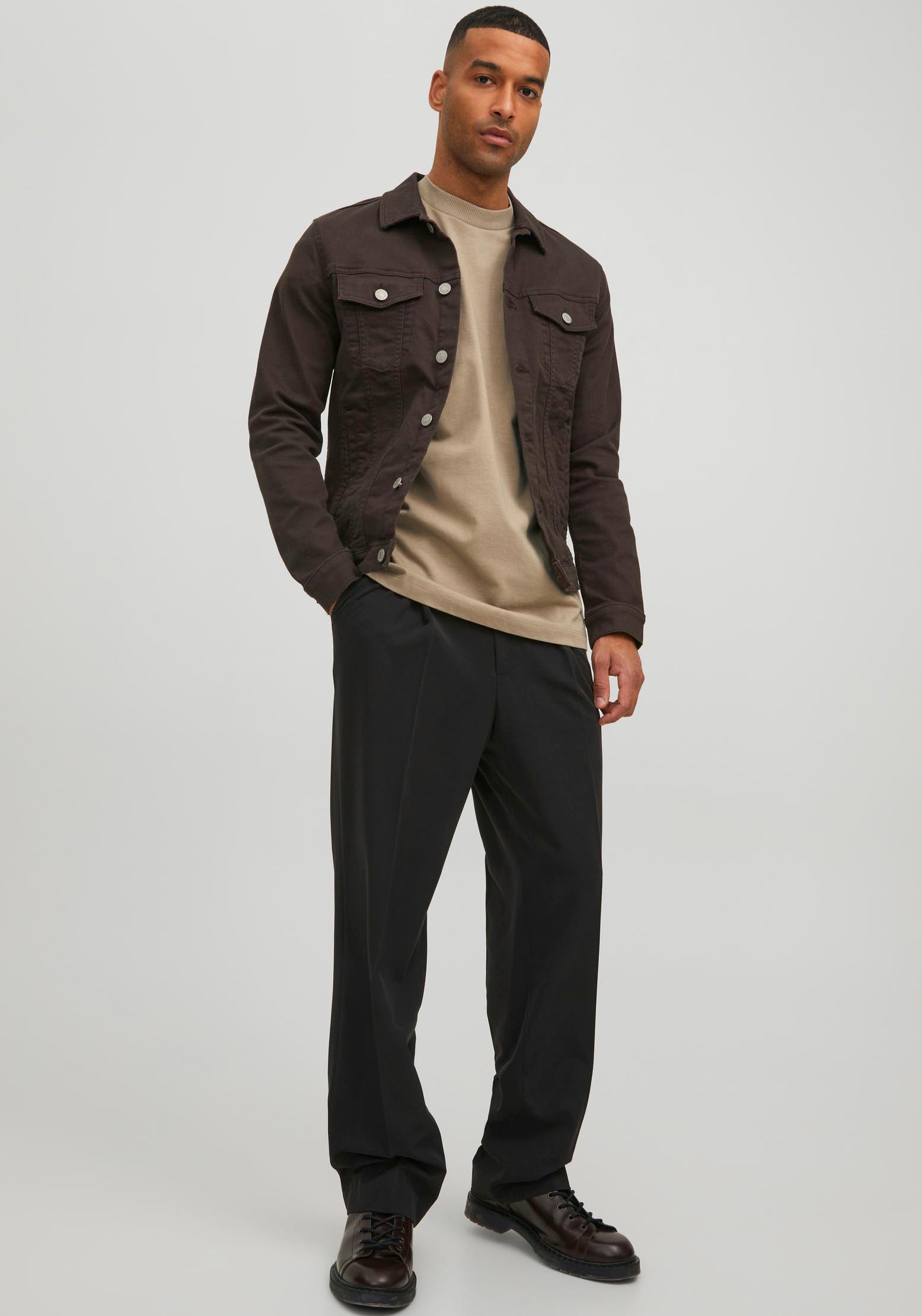 Jack &amp; Jones Oversize-Shirt »BLAKAM CLEAN TEE« JN7009