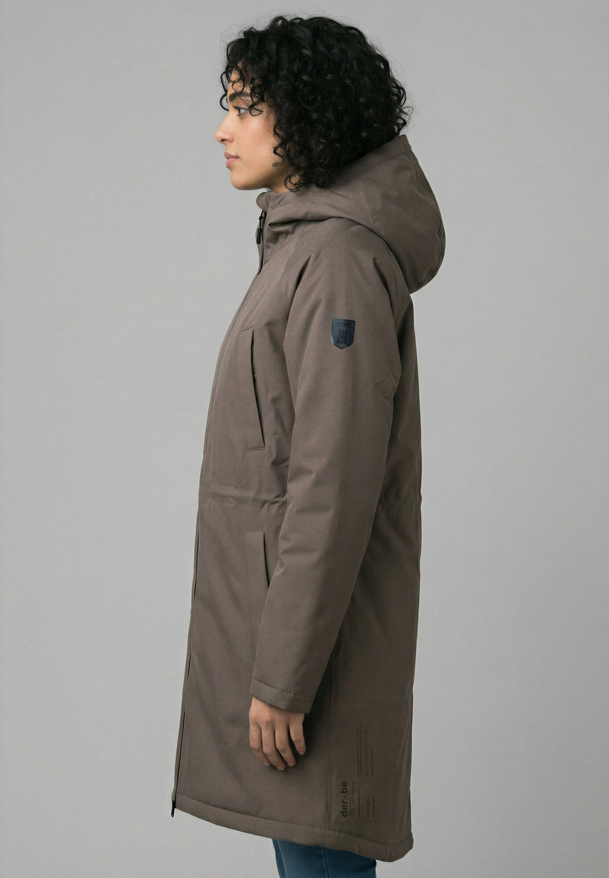 Derbe Wintermantel »Deutholm« Moderne Funktionsmaterialien, wasserdicht, Innentasche