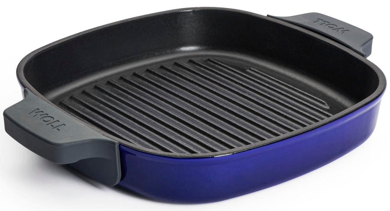 BAUR 24x24 »Iron«, cm, bestellen tlg.), (1 | Grillpfanne WOLL Gusseisen, Induktion