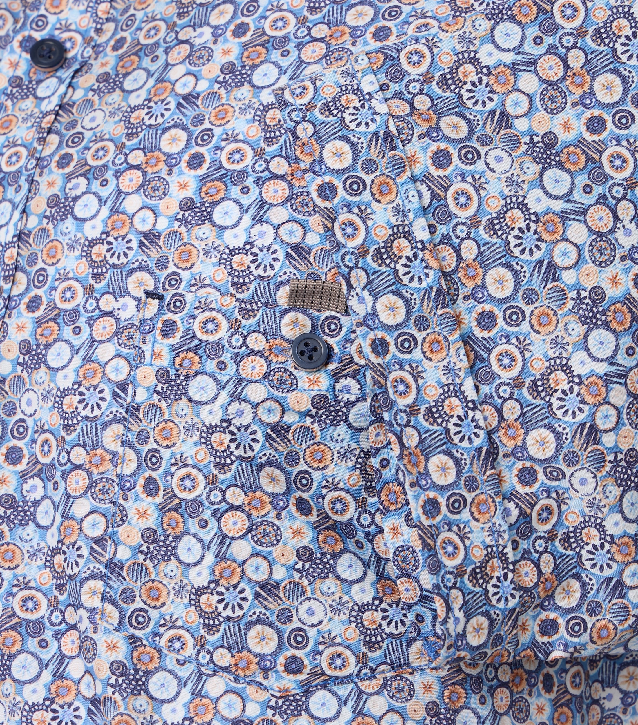 CASAMODA Kurzarmhemd »CASAMODA Freizeithemd Kurzarm Print«