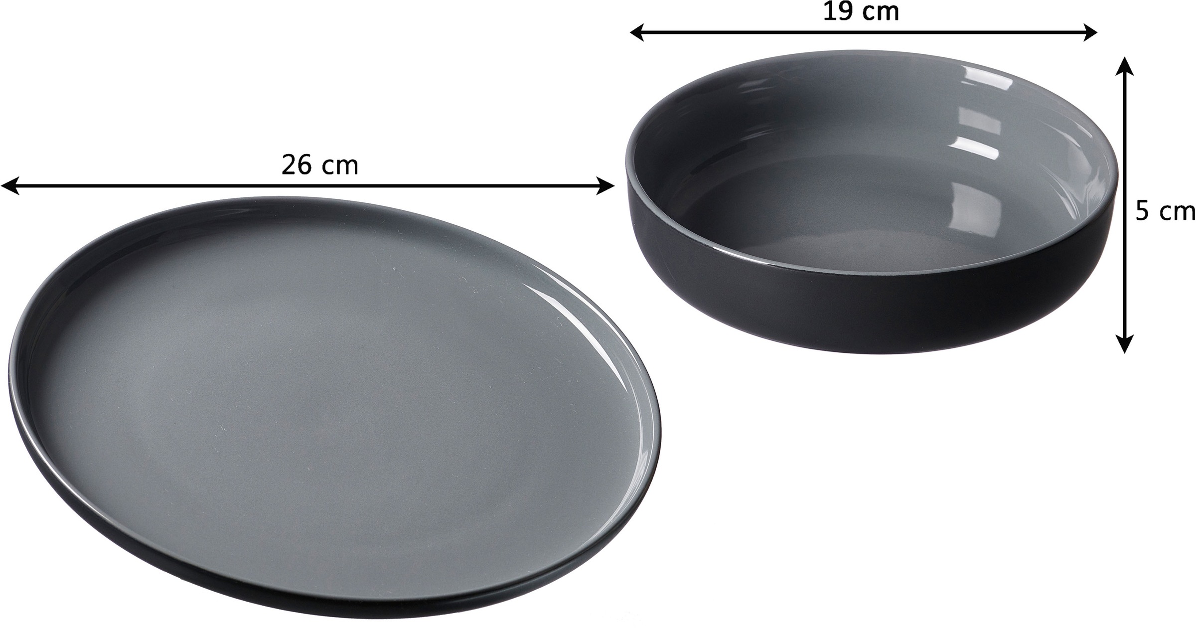 Ritzenhoff & Breker Tafelservice "Teller Set, Geschirr-Set Jasper" Scandic günstig online kaufen