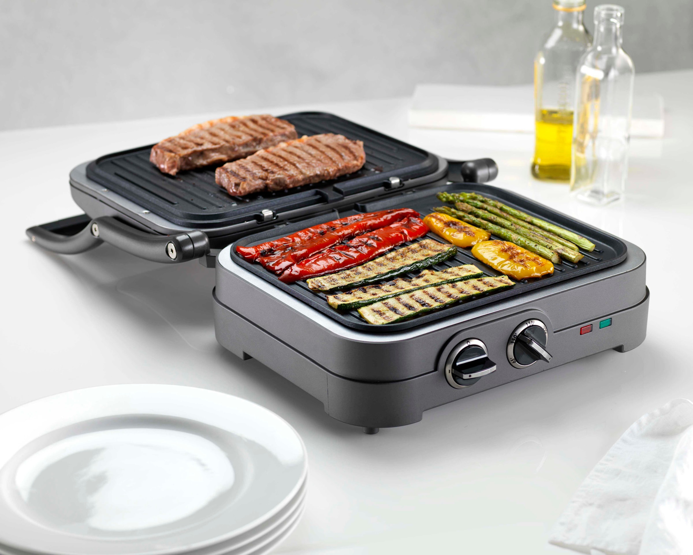 Cuisinart Kontaktgrill »GR47BE«, 1000 W