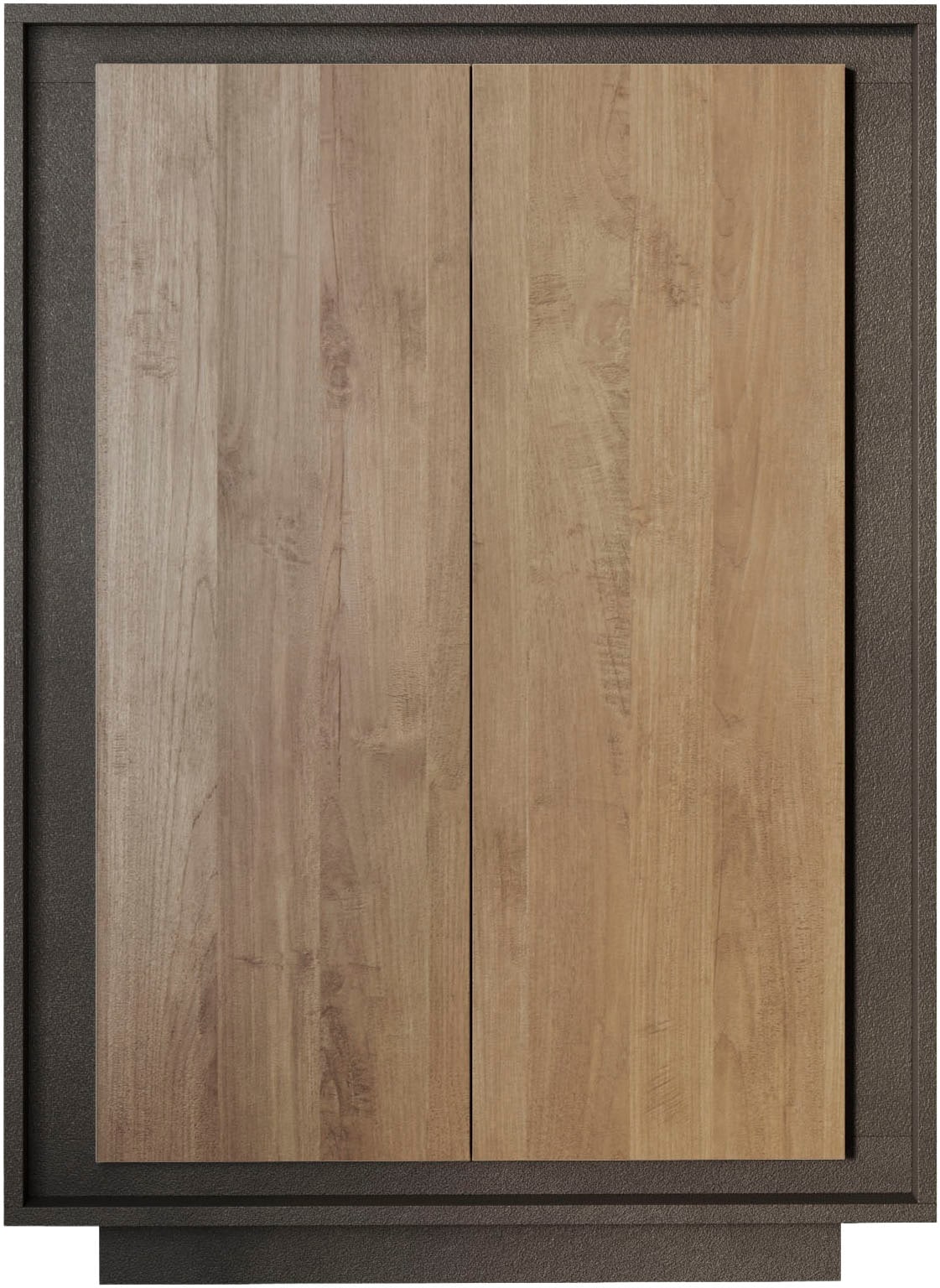 Home affaire Highboard "Sky, B/H 106/171 cm, Stauraumschrank/Hochkommode, 2 Türen" Softclosing, Korpus & Front 22 mm stark, Rahmen-Optik