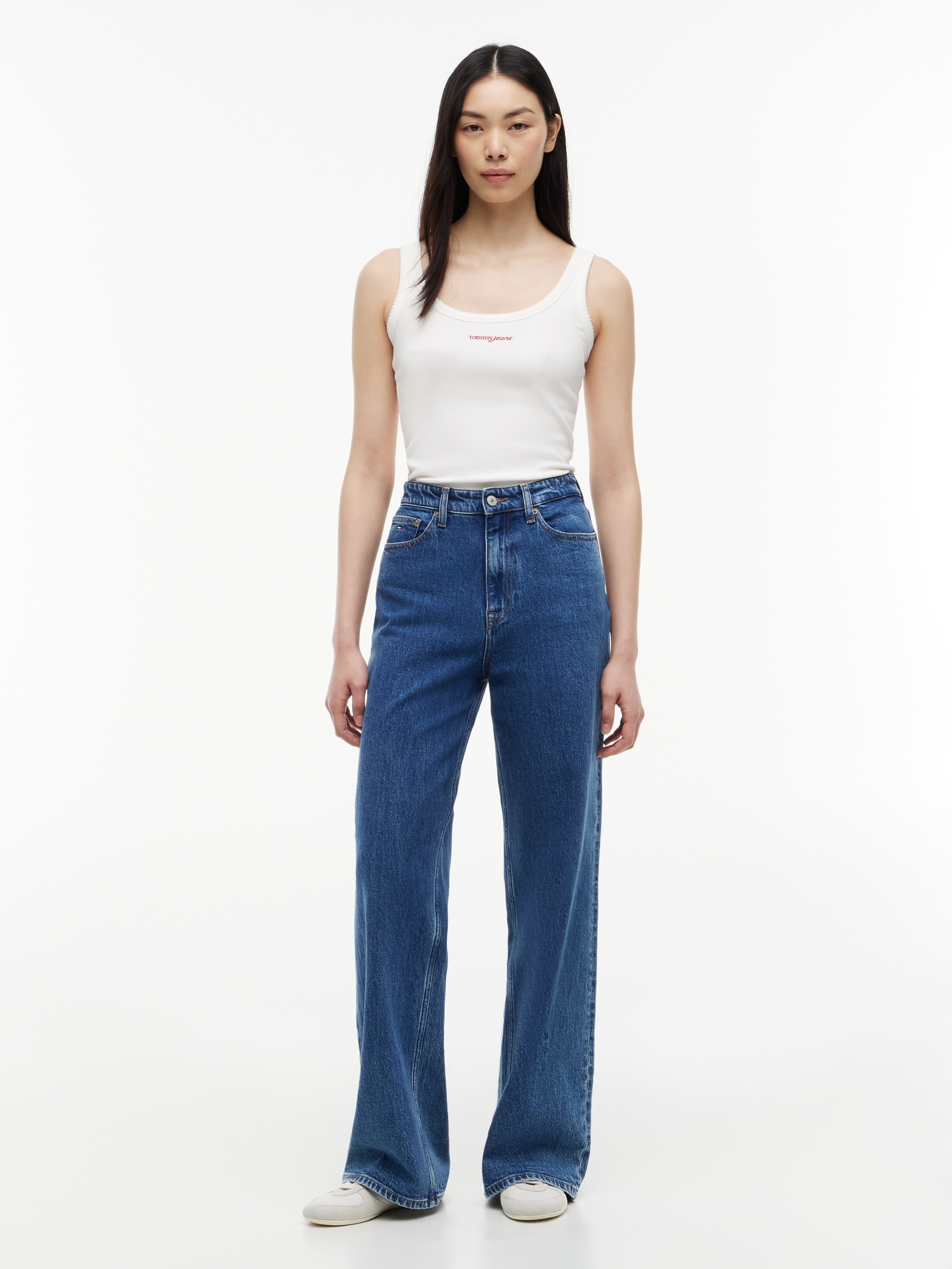 Tommy Jeans High-waist-Jeans »CLAIRE HR WIDE BJ4133« Baumwollmischung,  lässig geschnitten