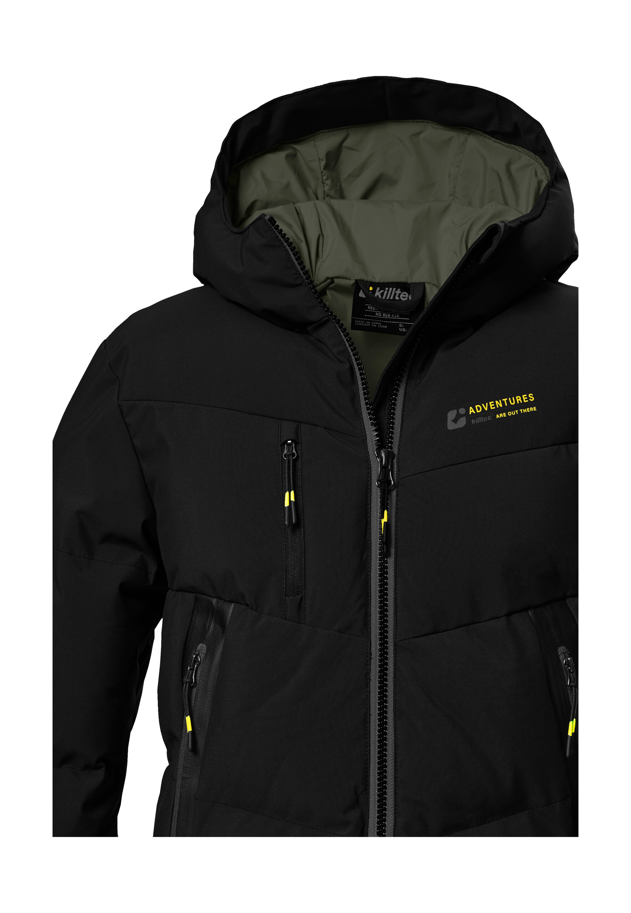 Killtec Steppjacke »KOW 374 BYS QLTD JCKT«, Wasserabweisende Jungenjacke mit verstellbaren Bündchen