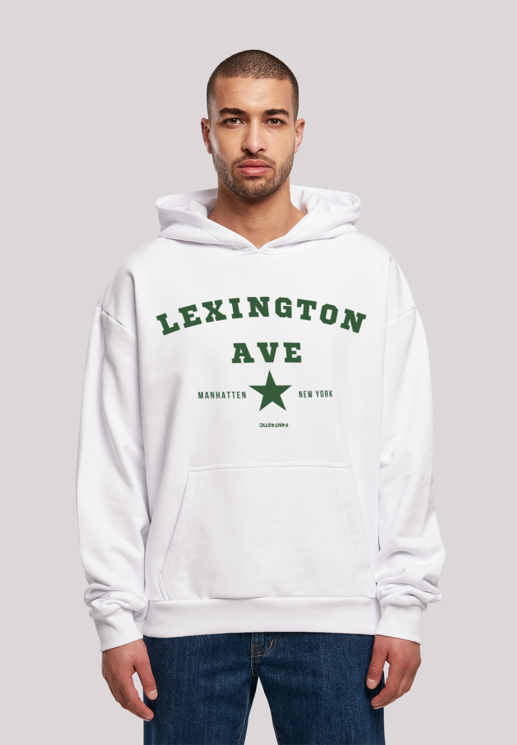 F4NT4STIC Kapuzenpullover "Lexington Ave OVERSIZE HOODIE", Print