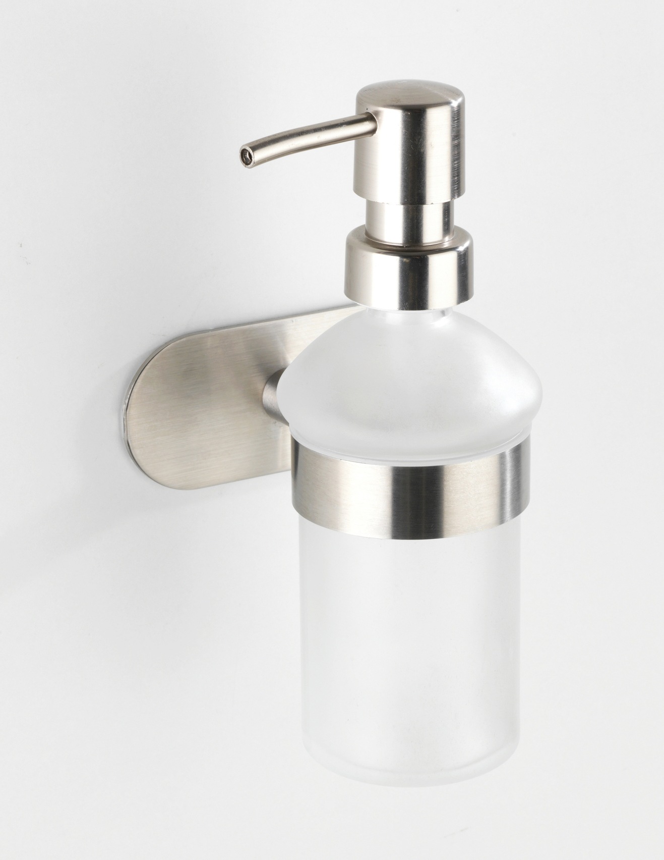 Thumbnail - WENKO Seifenspender "Orea" 300 ml Fassungsvermögen, Halterung aus rostfreiem Edelstahl