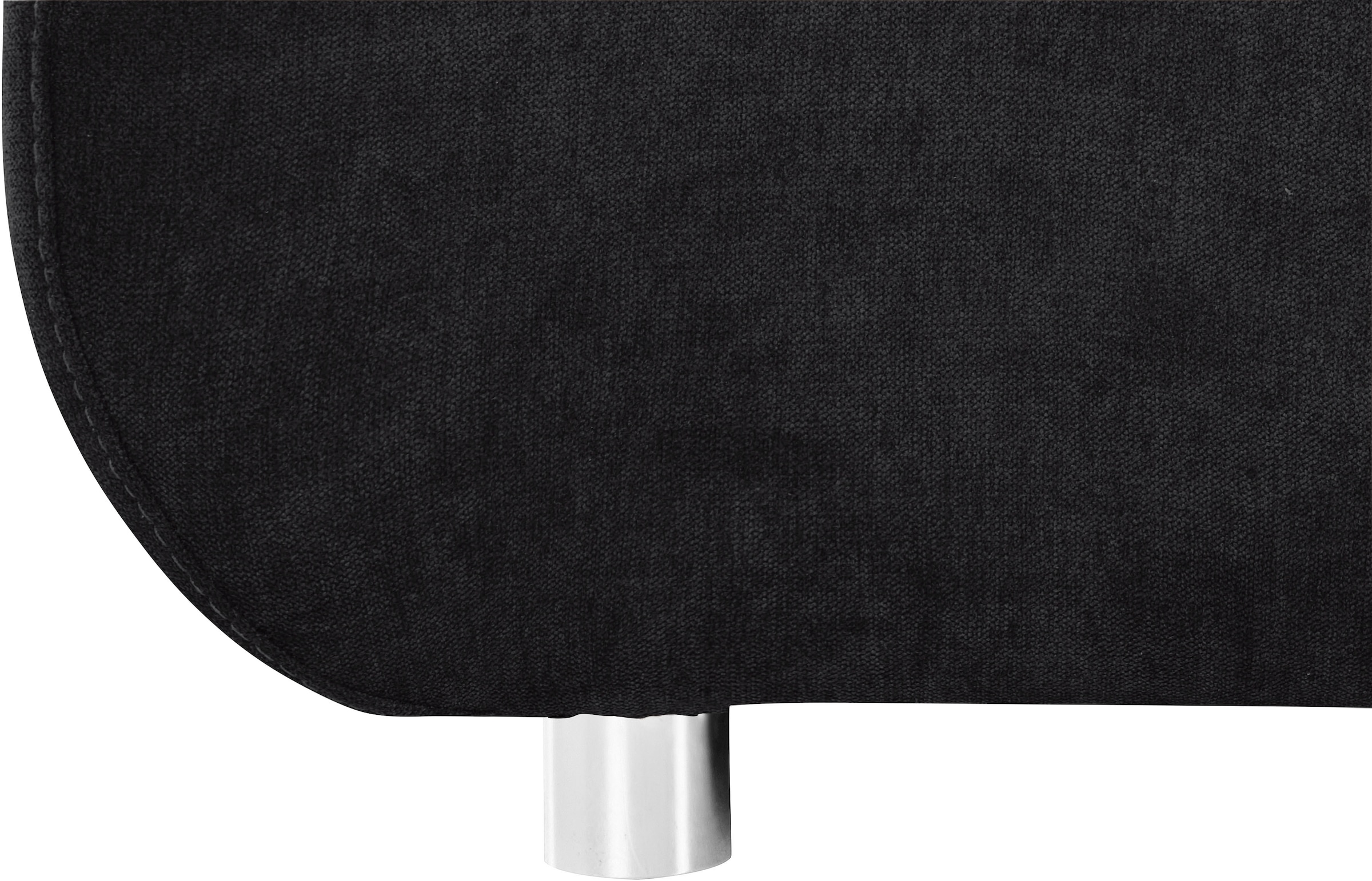 INOSIGN Ecksofa »Imola, elegant und modern, aktuelle Steppung im Sitz, bequem, L-Form«, frei im Raum stellbar, wahlweise mit Bettfunktion und Bettkasten