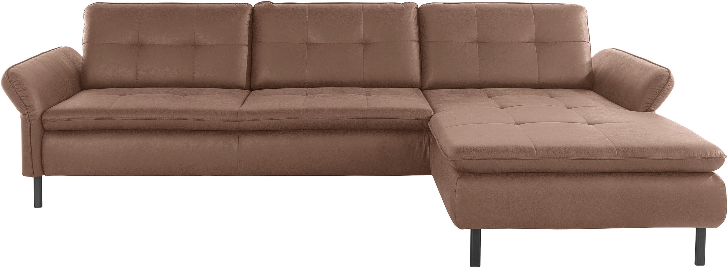 Home affaire Ecksofa "Birkholm L-Form" Armlehnverstellung, auch in Easy Cle günstig online kaufen