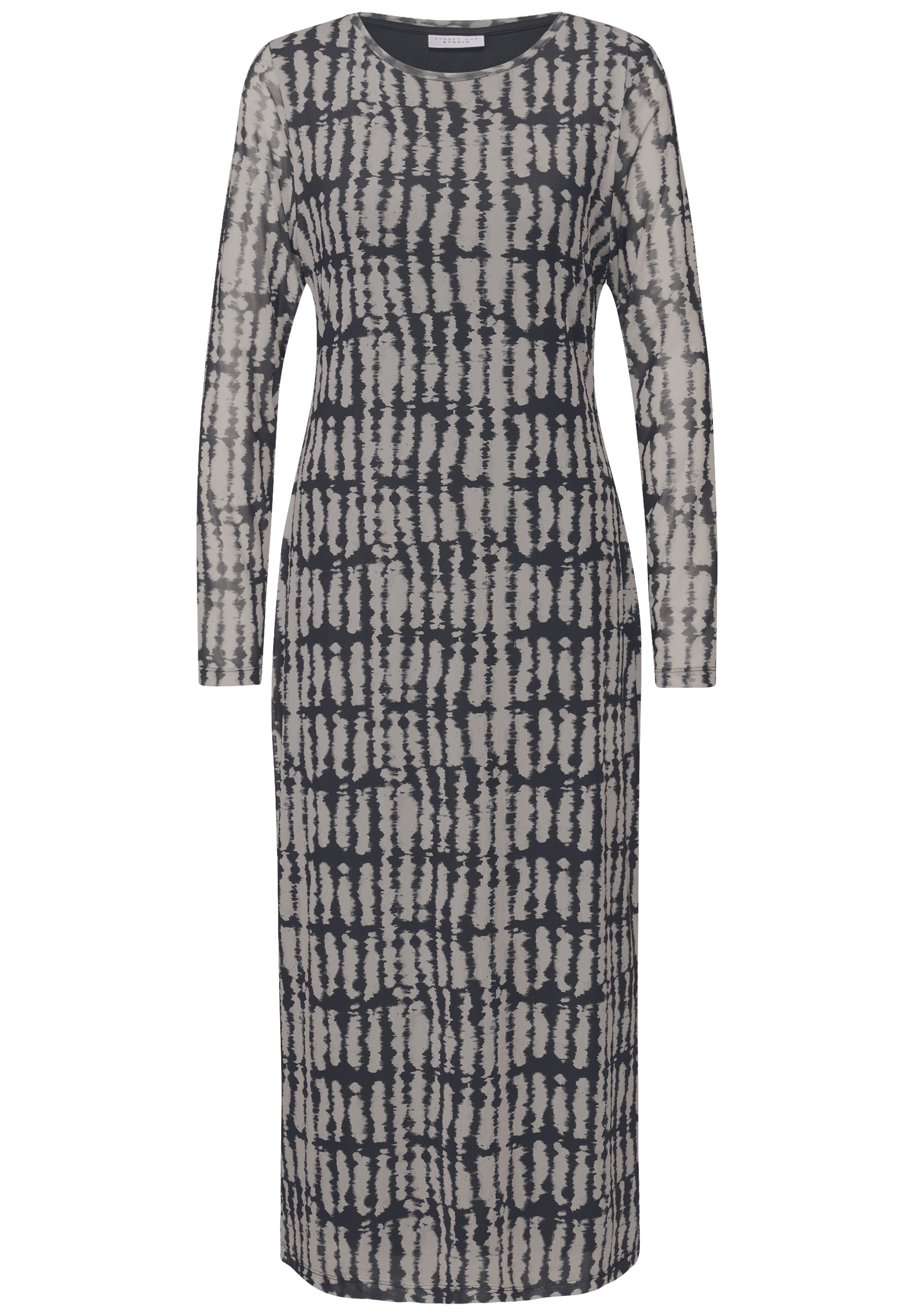 STREET ONE STUDIO Midikleid Ohne Taschen soft und trageangenehm