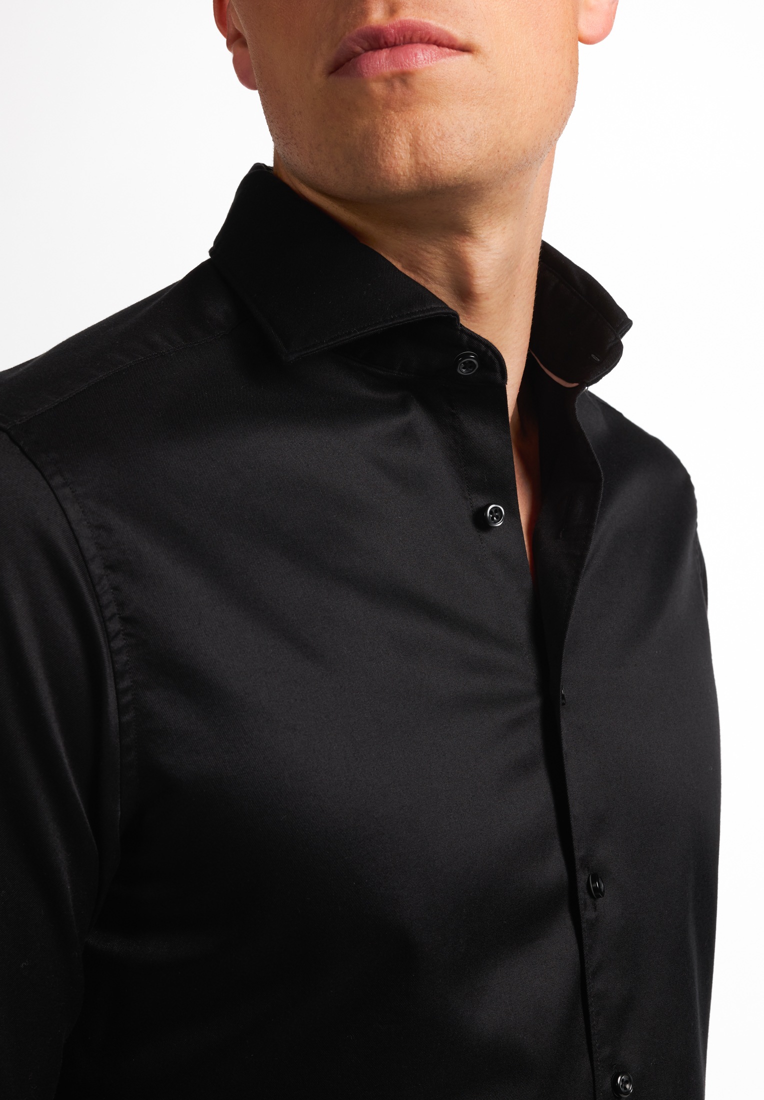 Eterna Langarmhemd »SLIM FIT«, EASY IRON (bügelleicht)