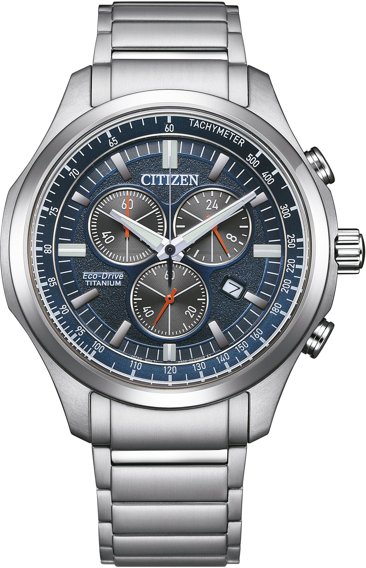 Citizen Chronograph »AT2530-85L«, Armbanduhr, Herrenuhr, Solar, Stoppfunktion, Titan, Saphirglas