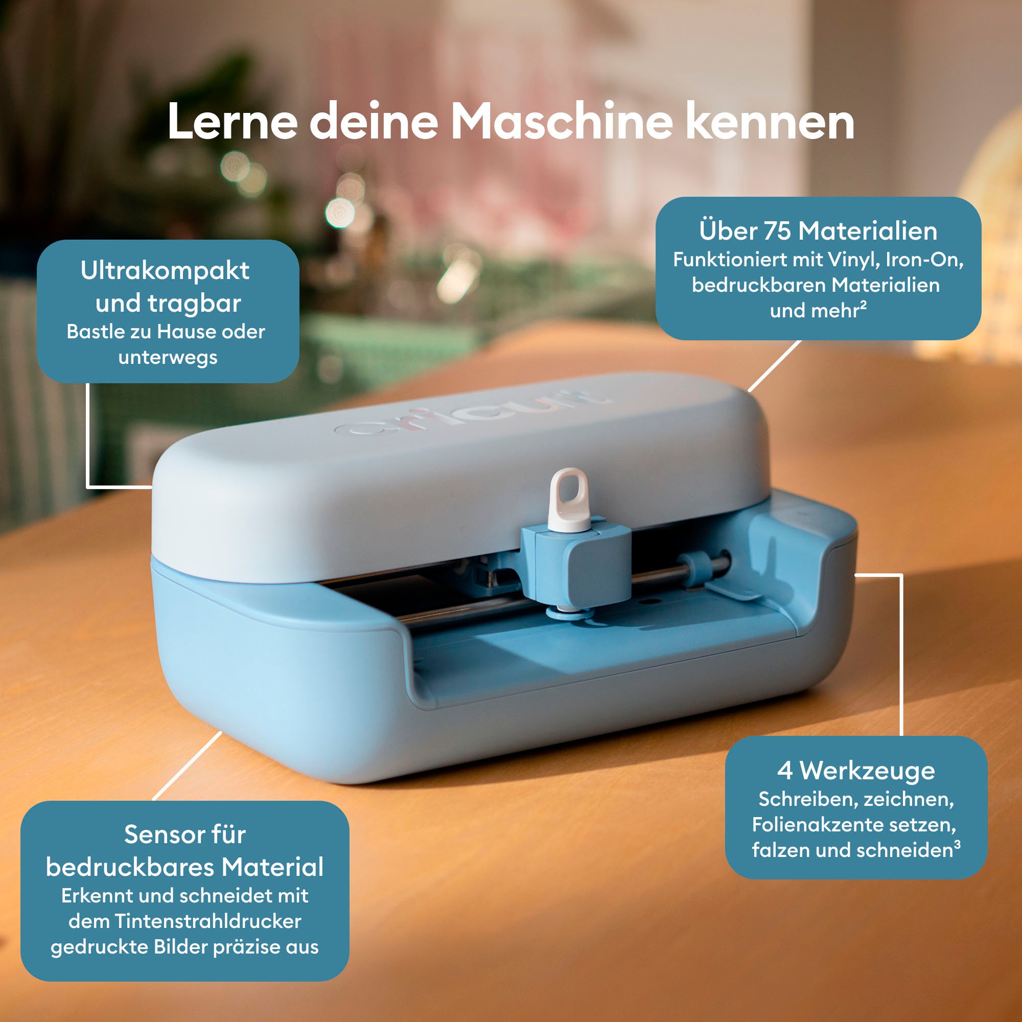 Cricut Papierschneidegerät »JOY 2™ Ultimate Bundle«